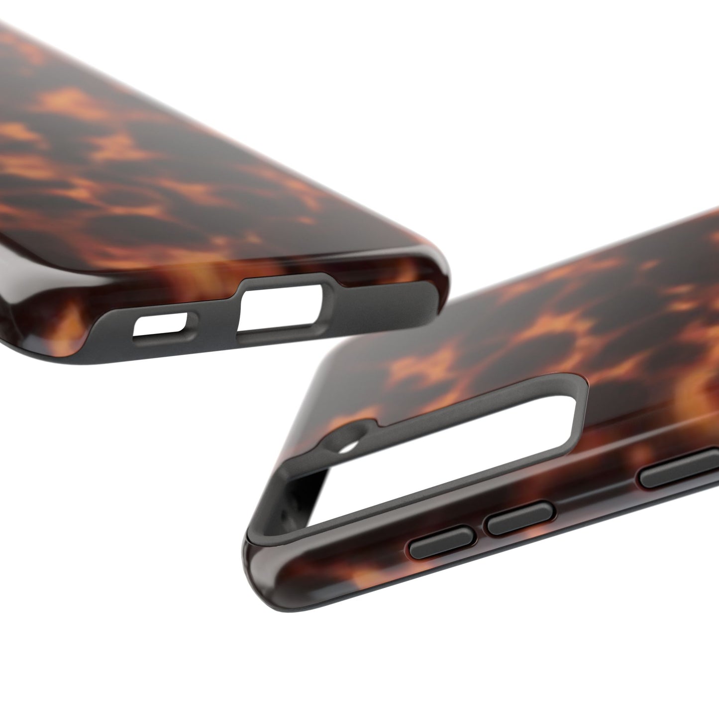 Tortoise Shell Glossy Phone Case,  Cool Girl Aesthetic