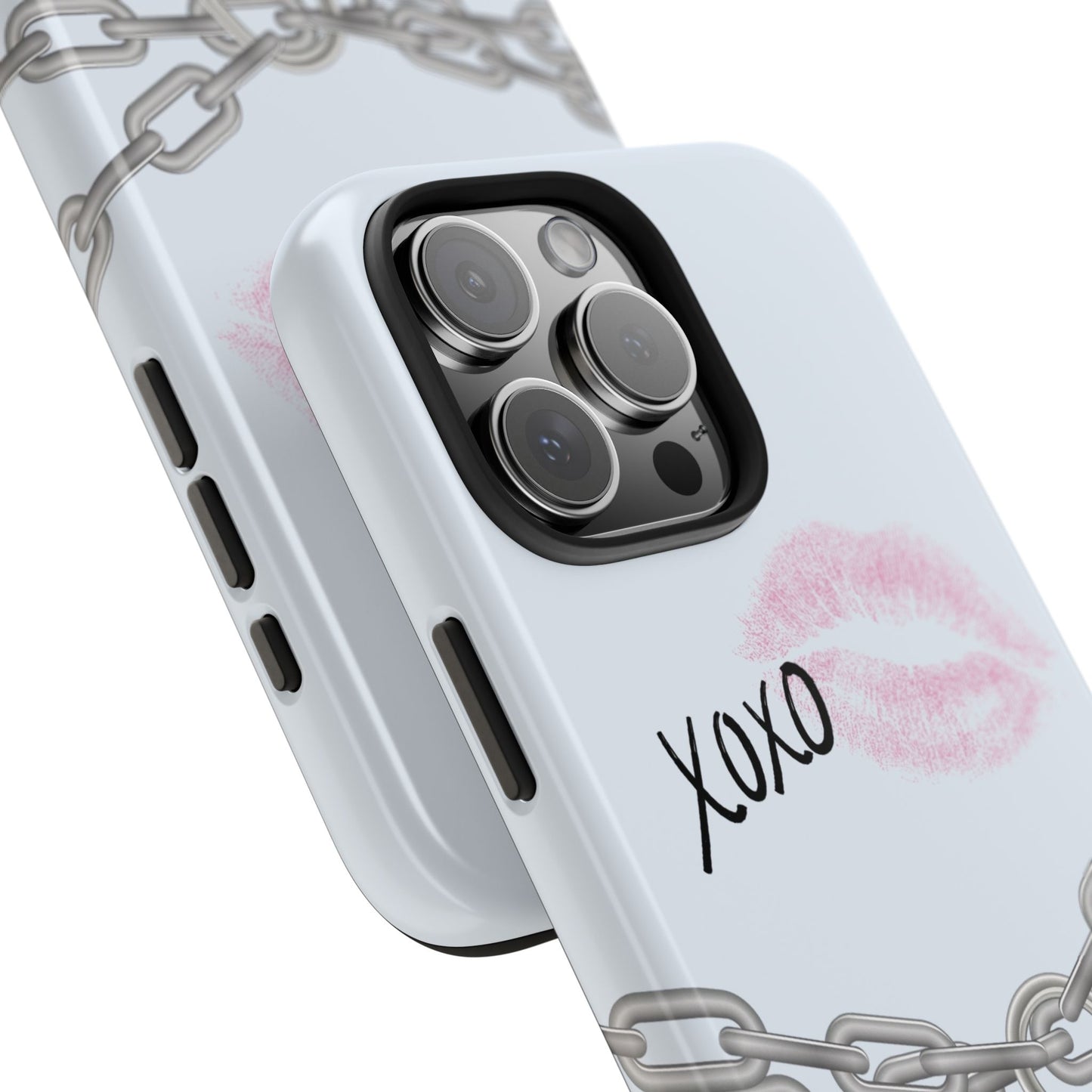 XOXO Love Lock Phone Case - Aesthetic Y2K Girly Style