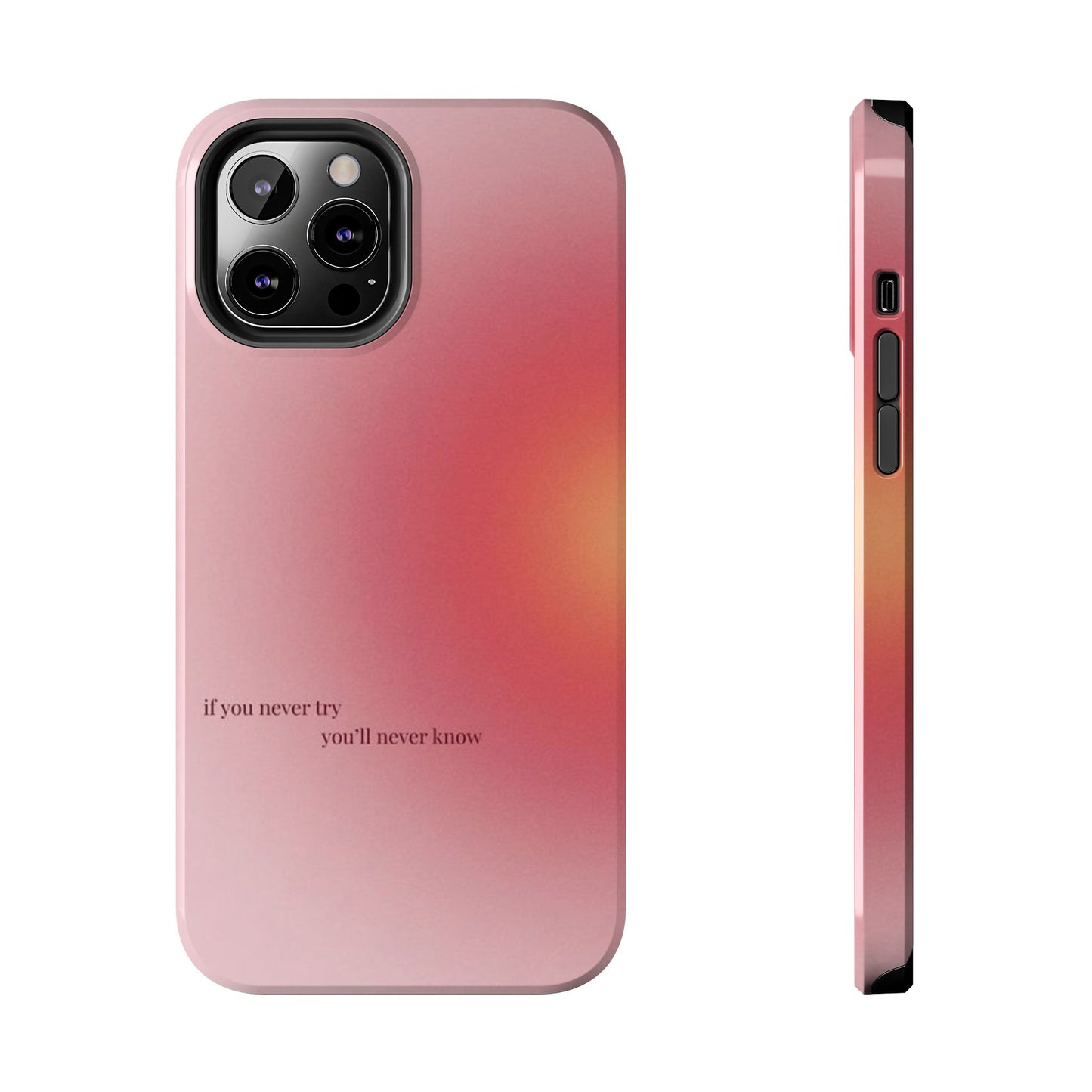 If You Never Try You’ll Never Know Phone Case