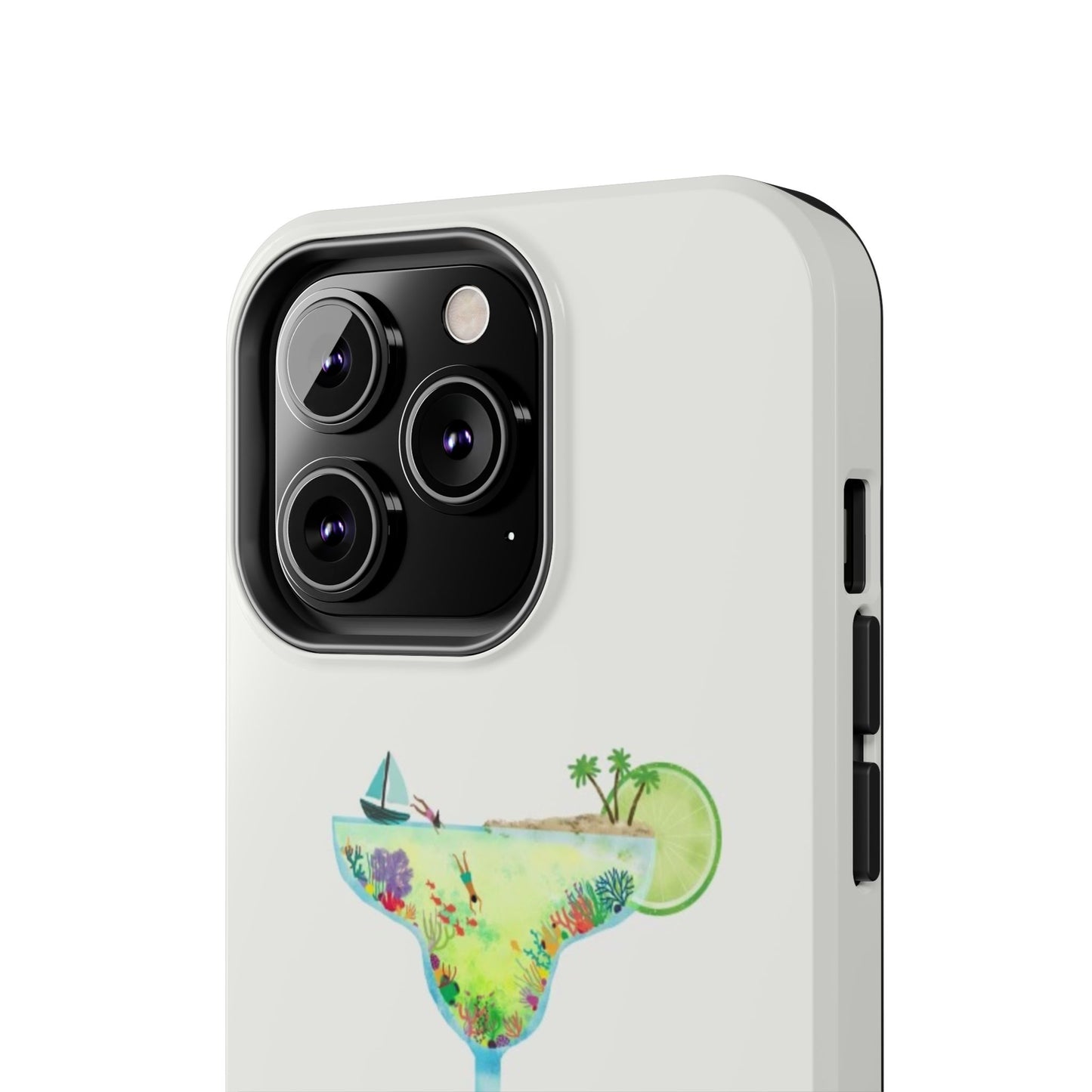 Glossy Phone Case, Summer Phone Case, Cute, Glossy Phone Case, Coastal Summer