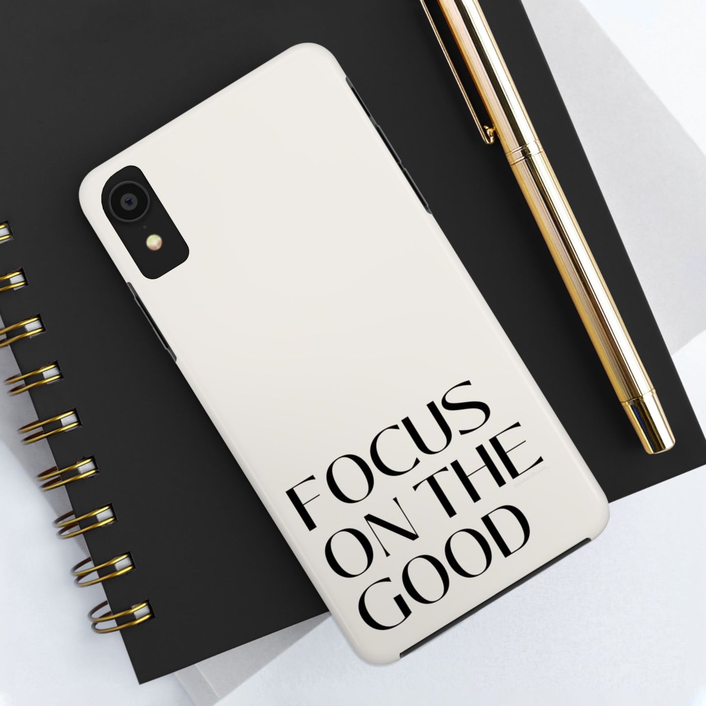 Focus on the Good Affirmation Phone Case