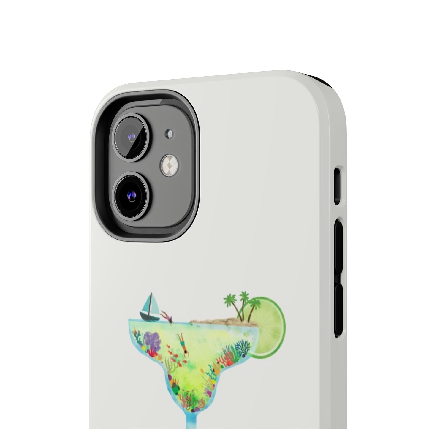Glossy Phone Case, Summer Phone Case, Cute, Glossy Phone Case, Coastal Summer