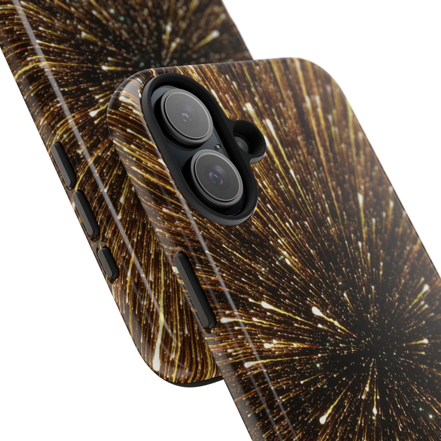 Star Burst Gold Galaxy Phone Case