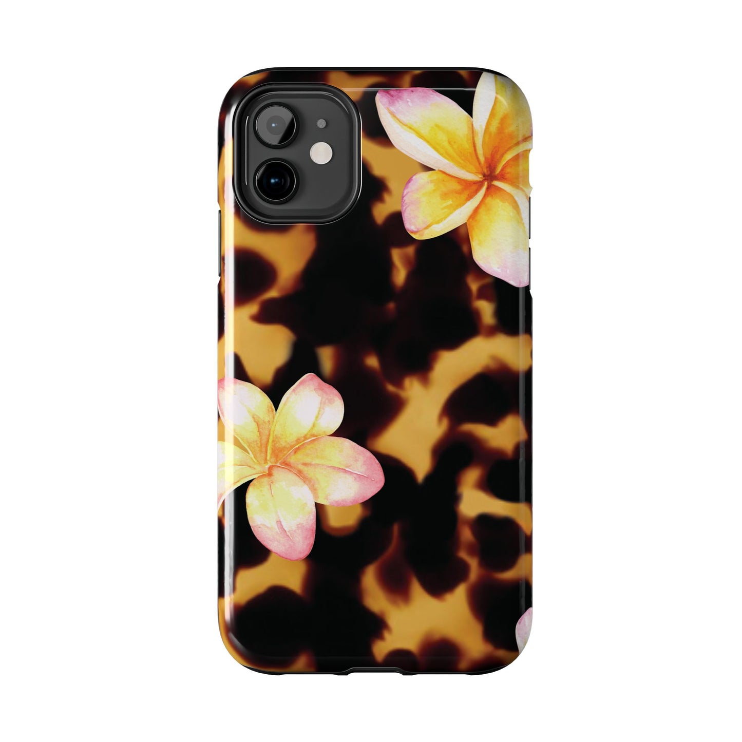 Tortoise Shell Flower Phone Case