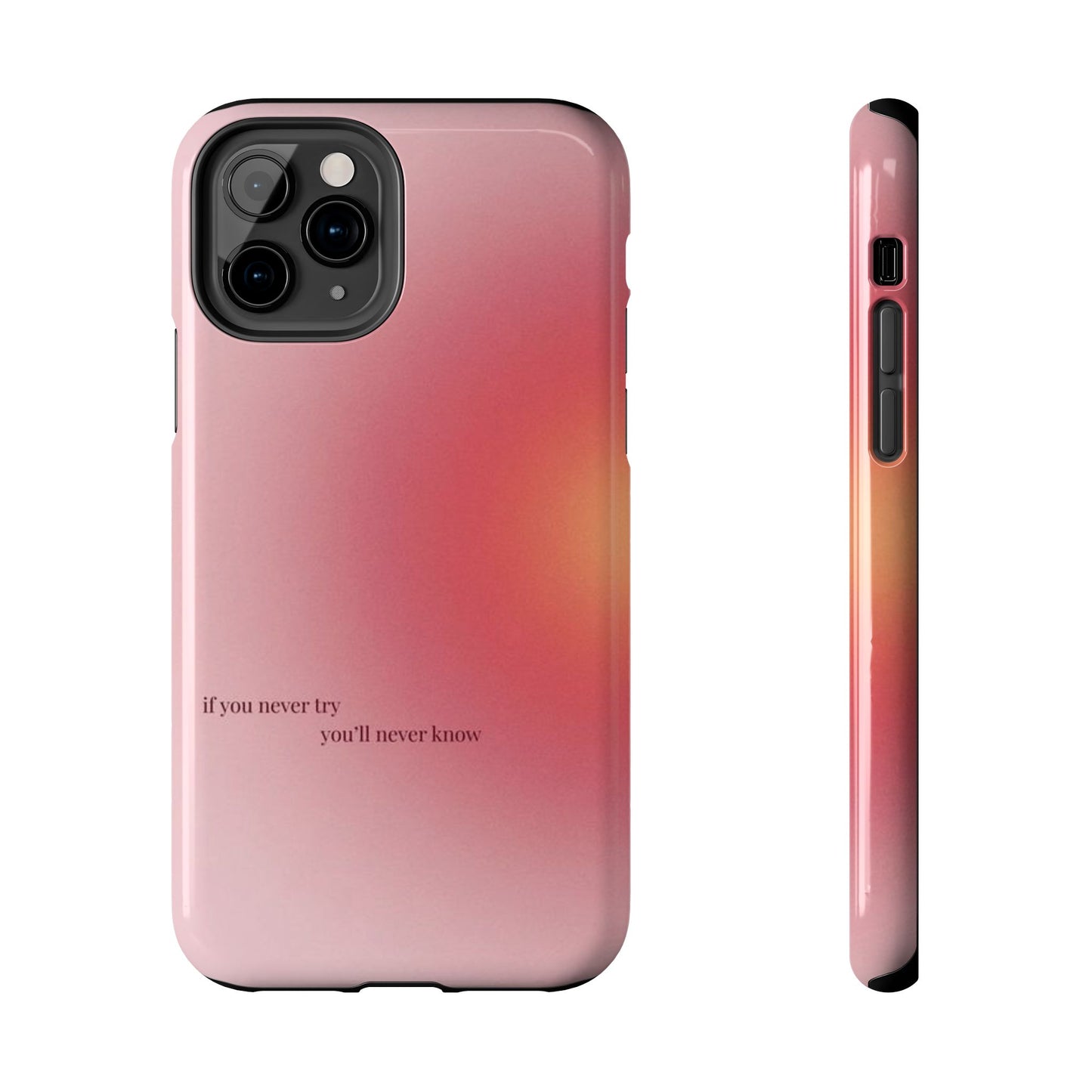 If You Never Try You’ll Never Know Phone Case