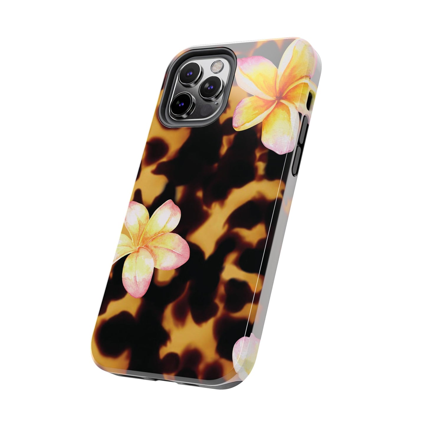 Tortoise Shell Flower Phone Case