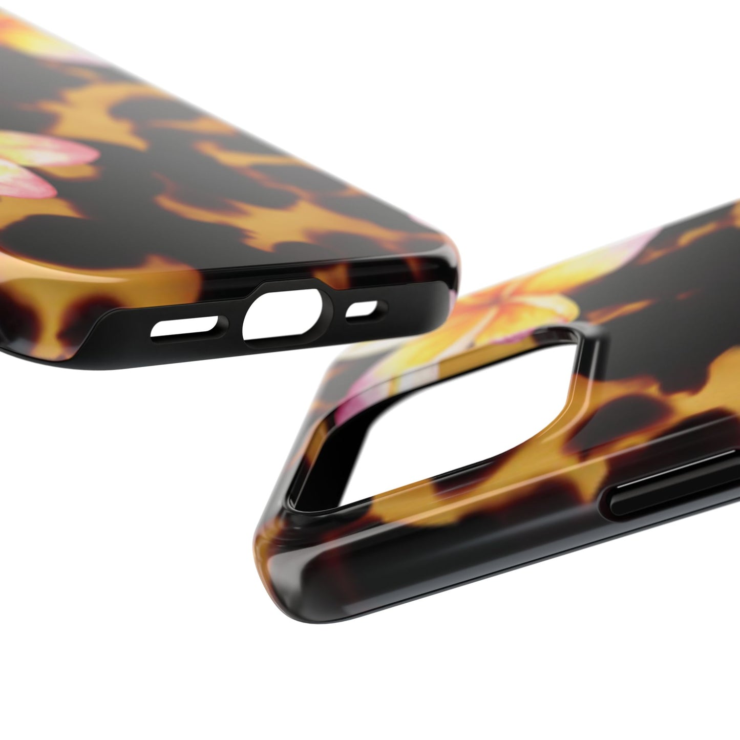 Tortoise Shell Flower Phone Case