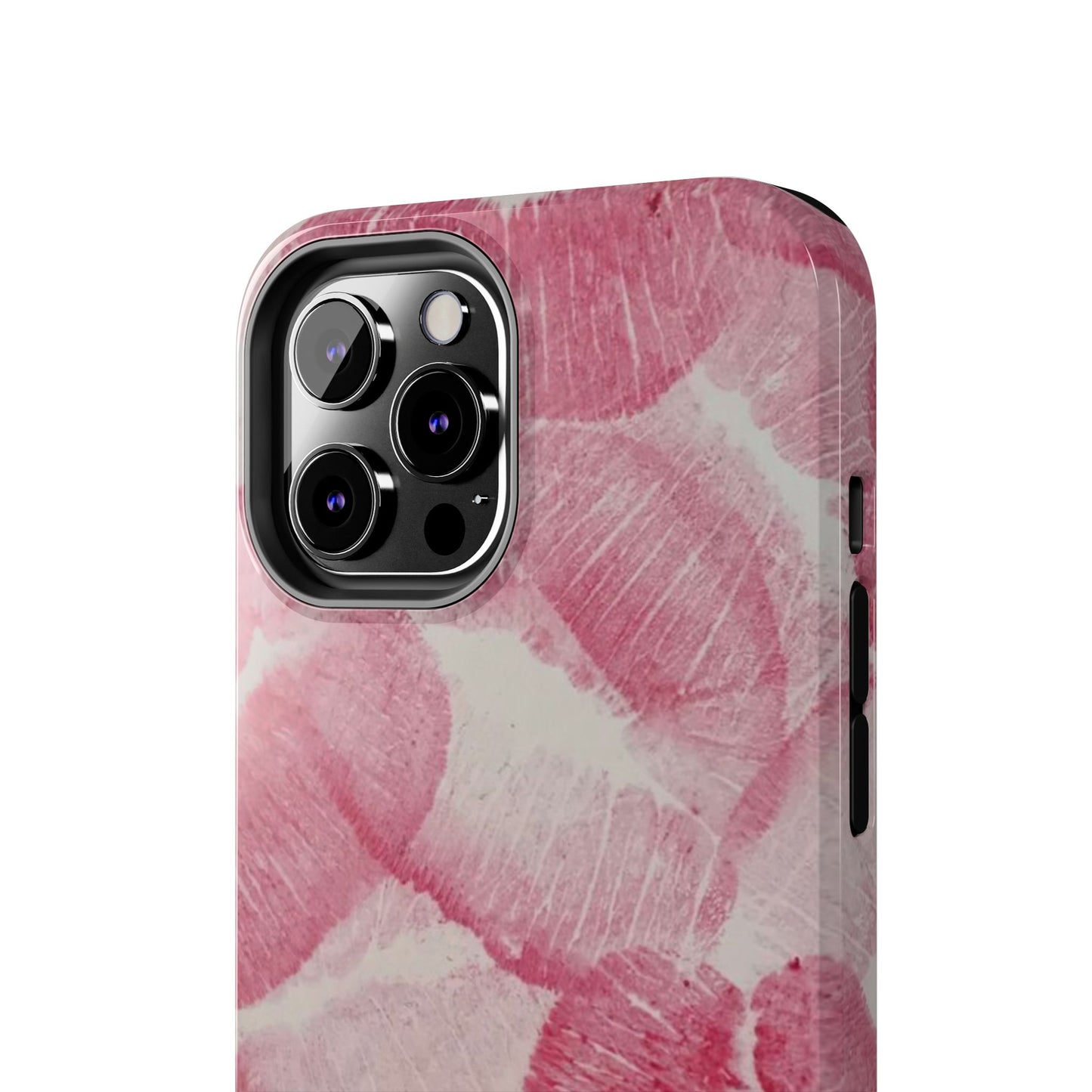 Pink Kiss Lipstick Fashion Aesthetic Glossy Phone Case