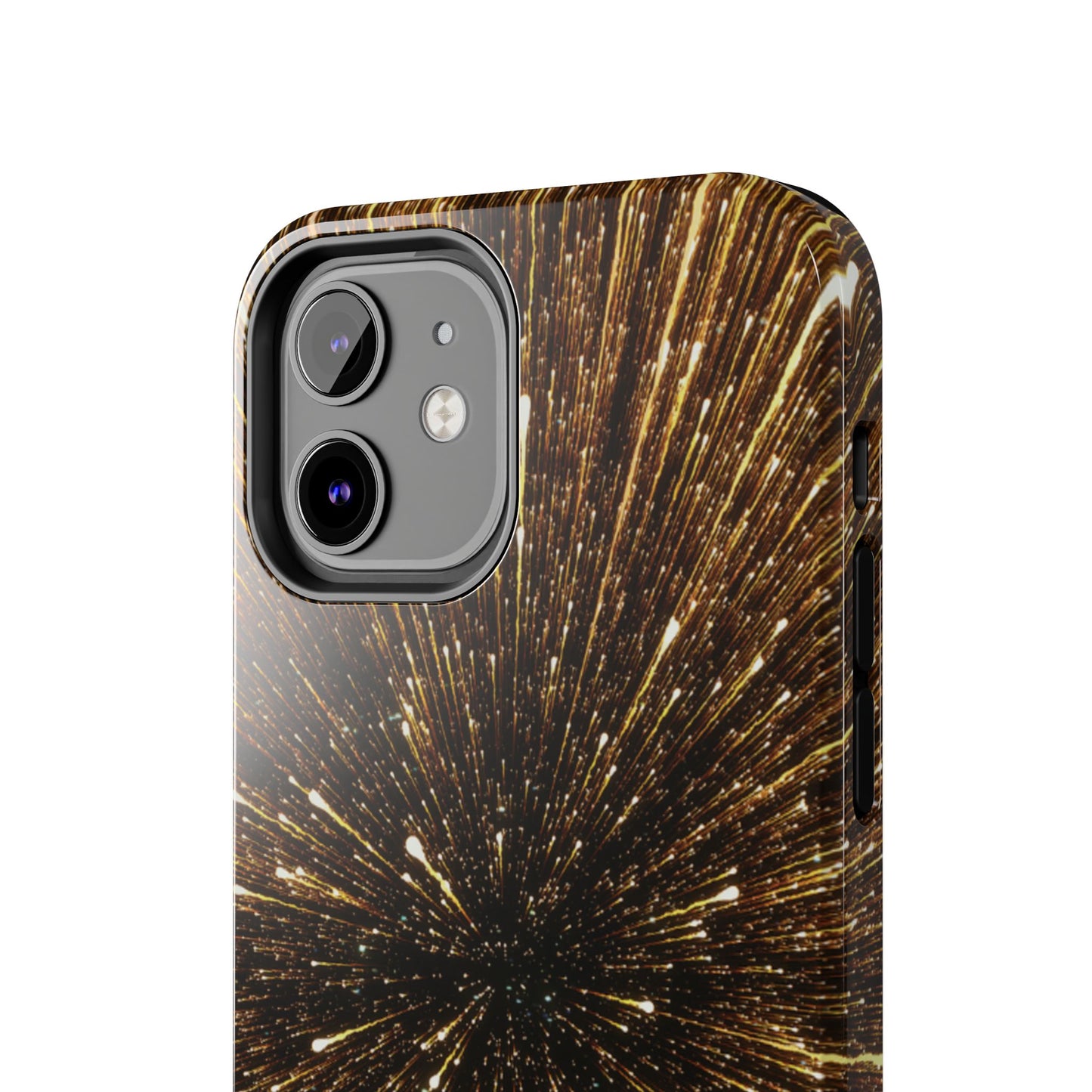 Star Burst Gold Galaxy Phone Case