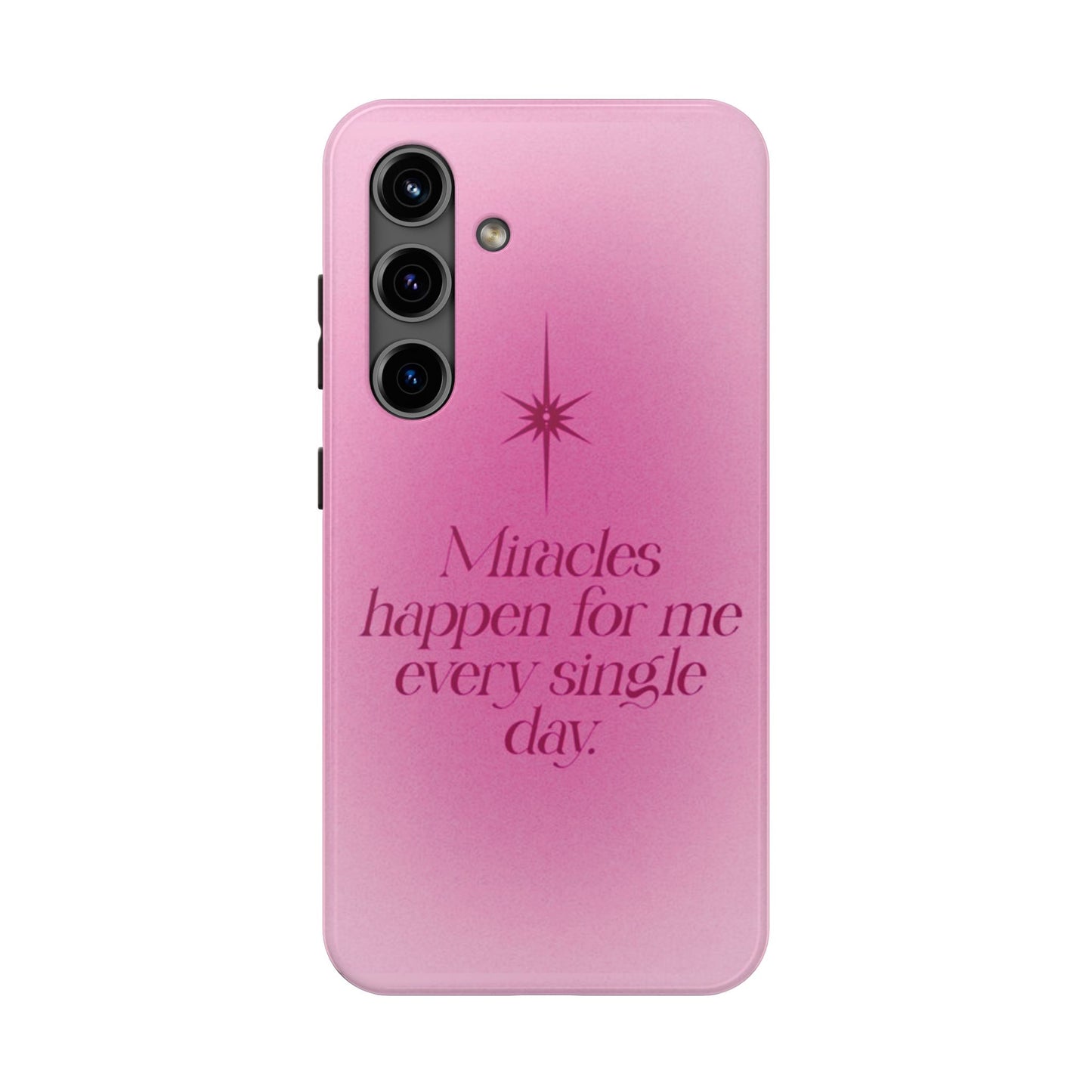 Miracles Happen Affirmation Phone Case