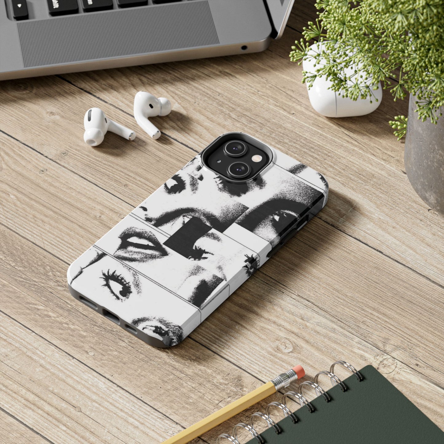Black and White Phone Case