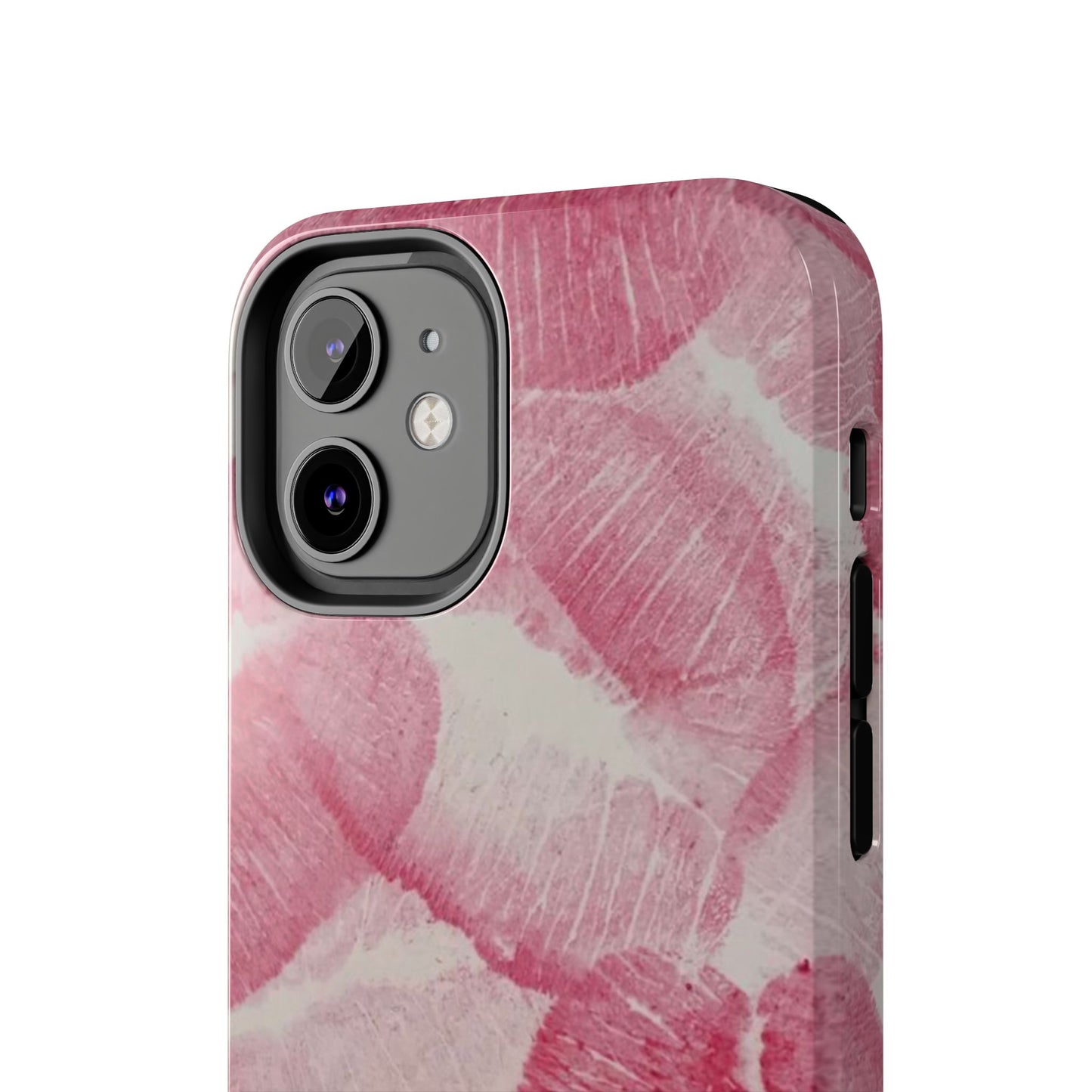 Pink Kiss Lipstick Fashion Aesthetic Glossy Phone Case