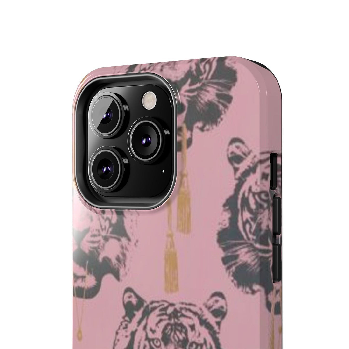 Pink Tiger Print Fashion Phone Case