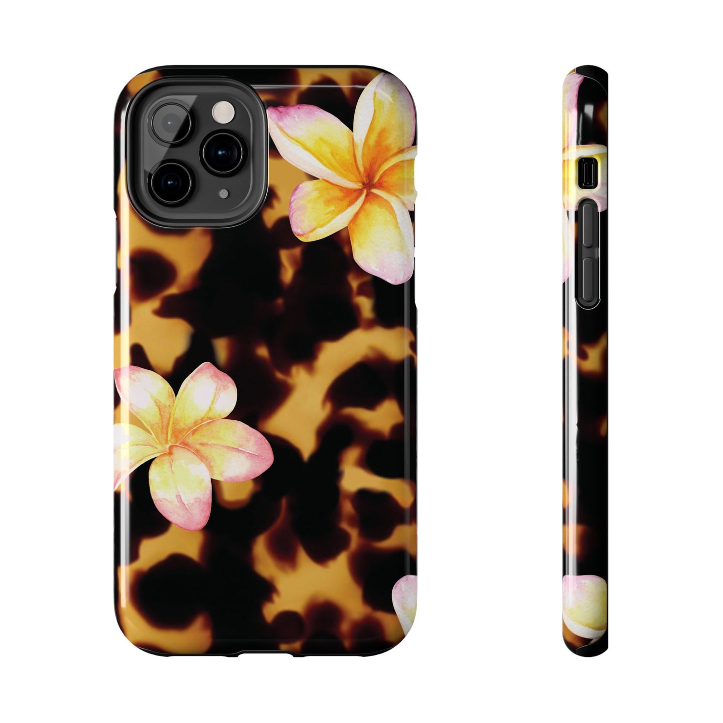 Tortoise Shell Flower Phone Case