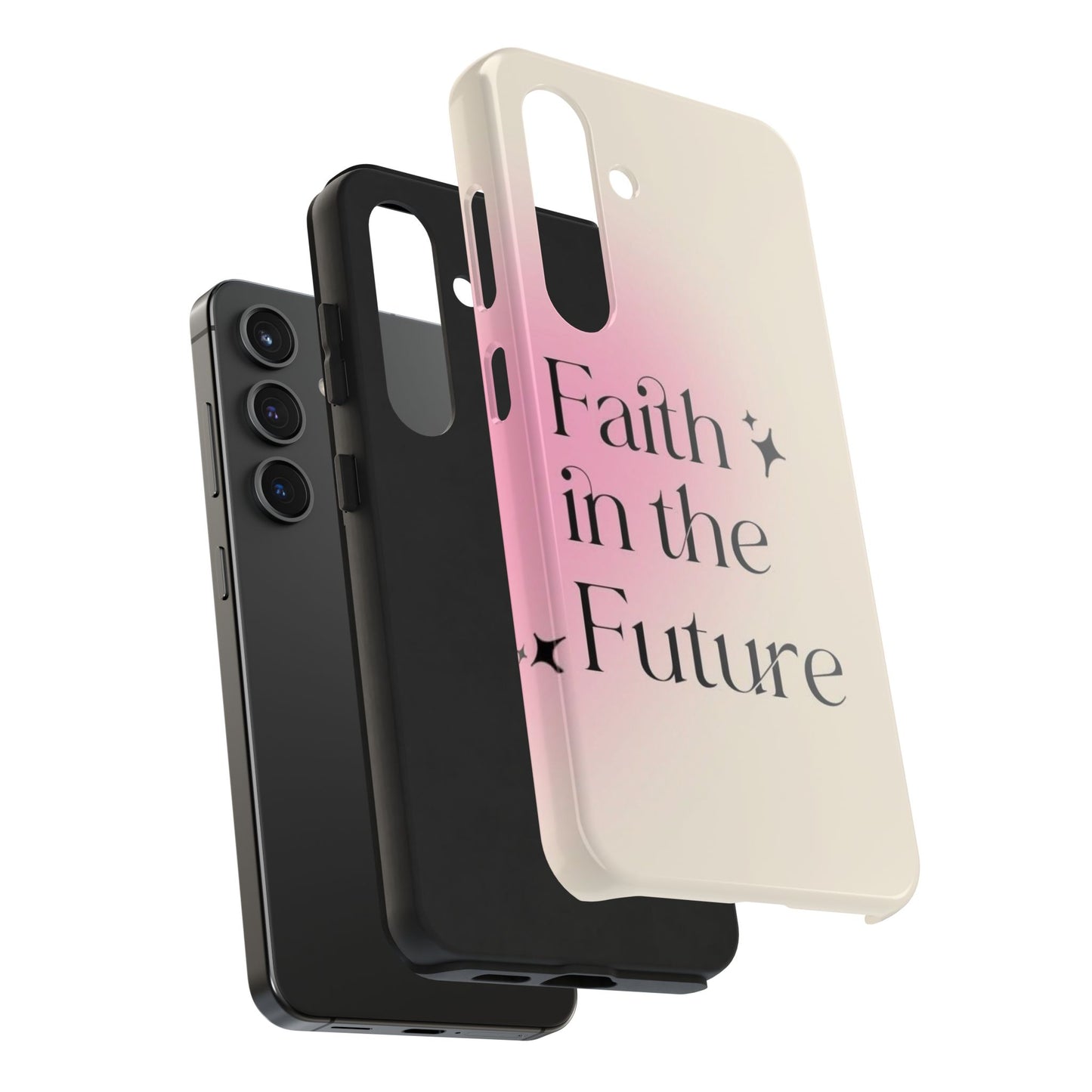 Faith in the Future Affirmation Phone Case