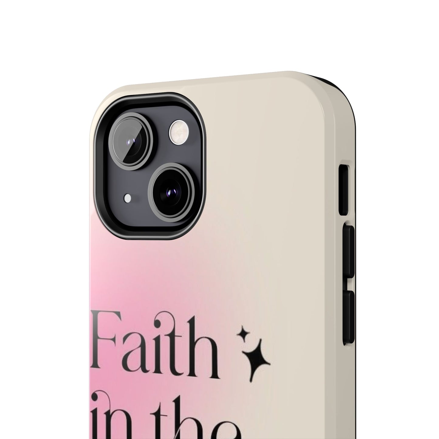 Faith in the Future Affirmation Phone Case