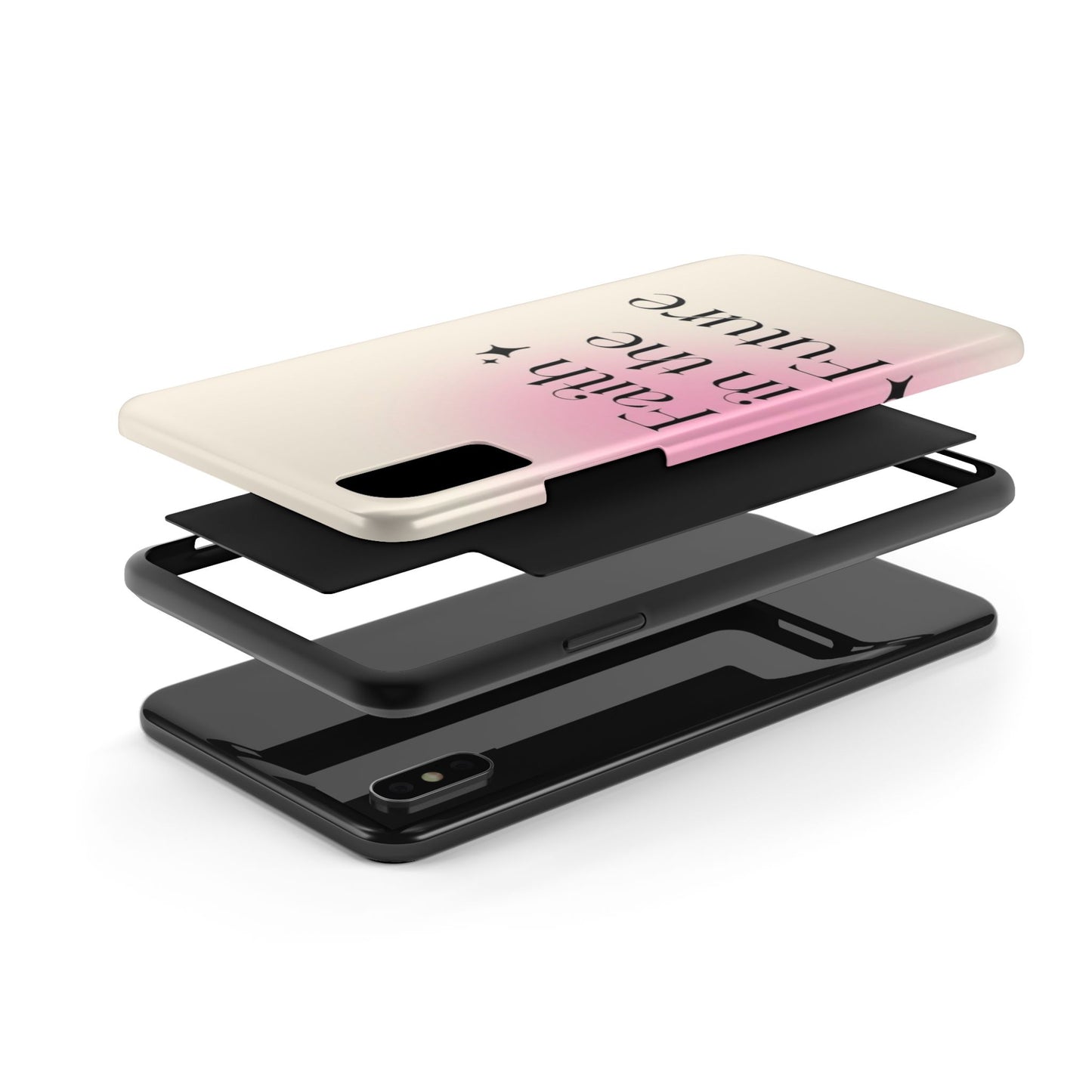 Faith in the Future Affirmation Phone Case