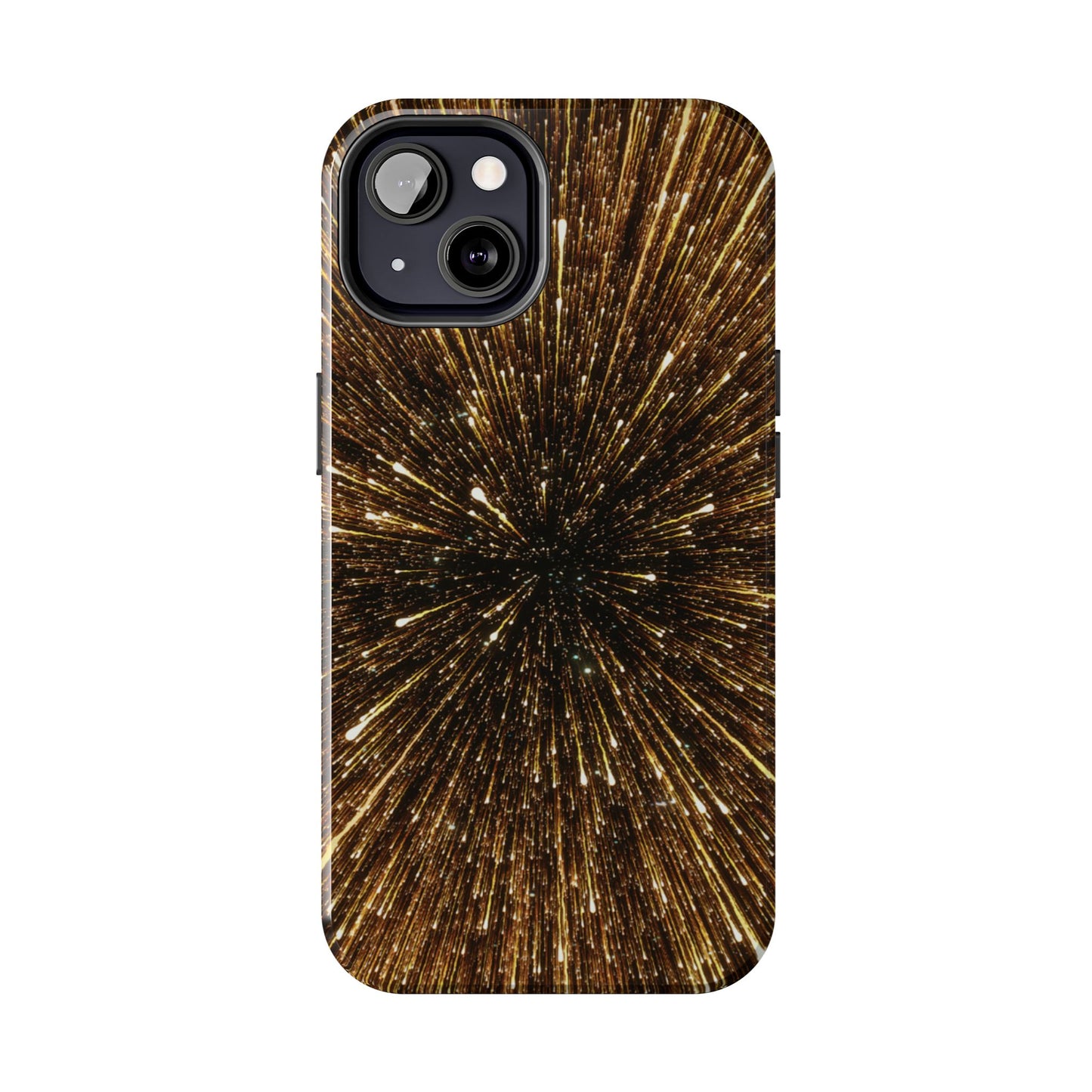 Star Burst Gold Galaxy Phone Case
