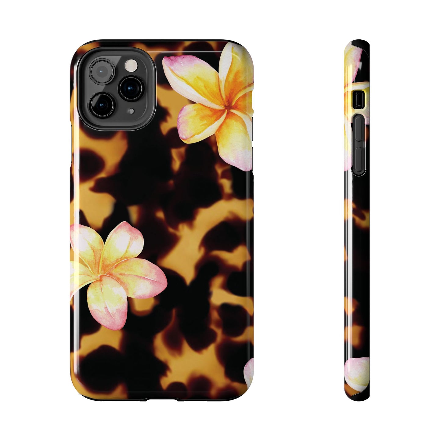 Tortoise Shell Flower Phone Case