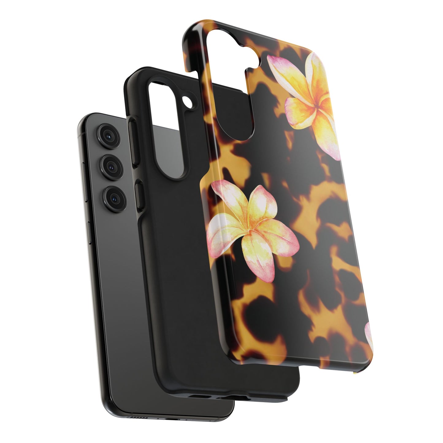 Tortoise Shell Flower Phone Case