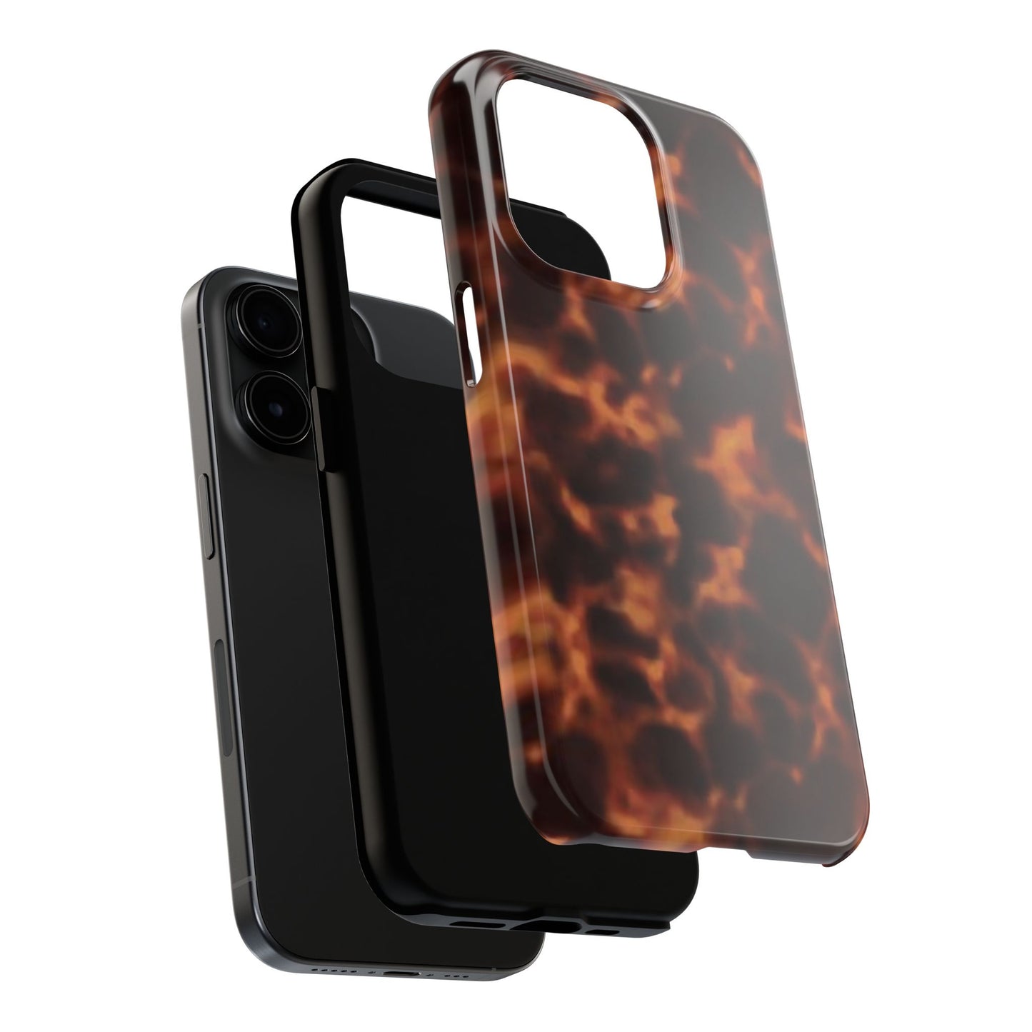 Tortoise Shell Glossy Phone Case,  Cool Girl Aesthetic