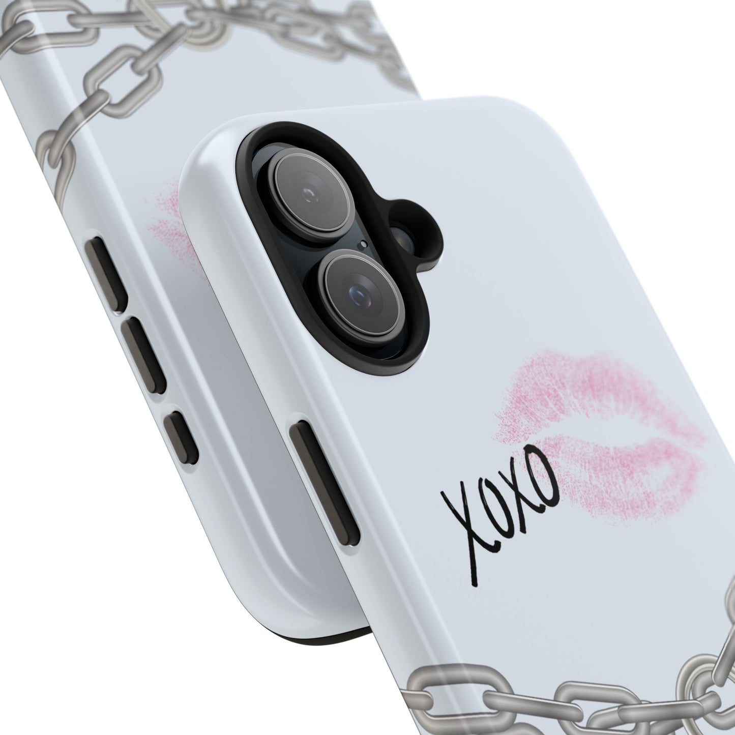 XOXO Love Lock Phone Case - Aesthetic Y2K Girly Style