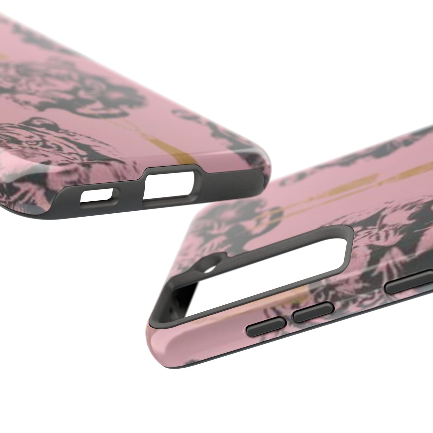Pink Tiger Print Fashion Phone Case