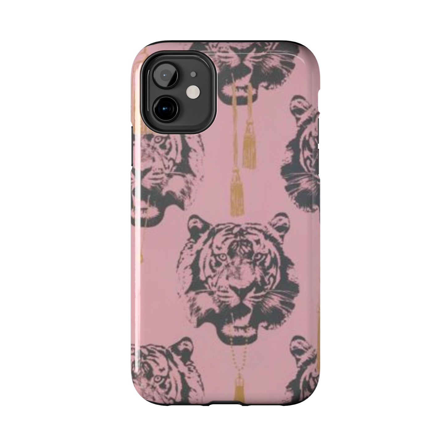 Pink Tiger Print Fashion Phone Case