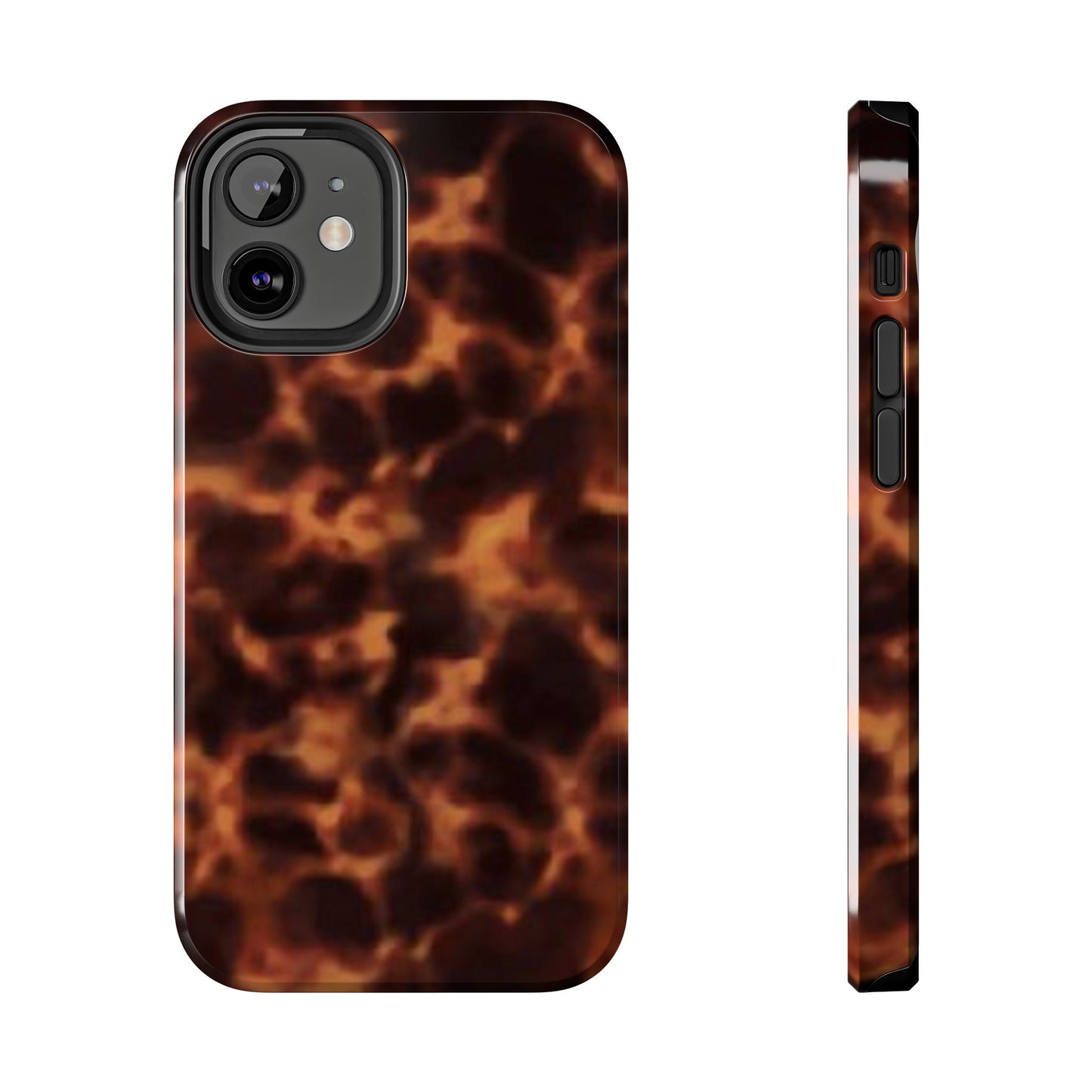 Tortoise Shell Glossy Phone Case,  Cool Girl Aesthetic