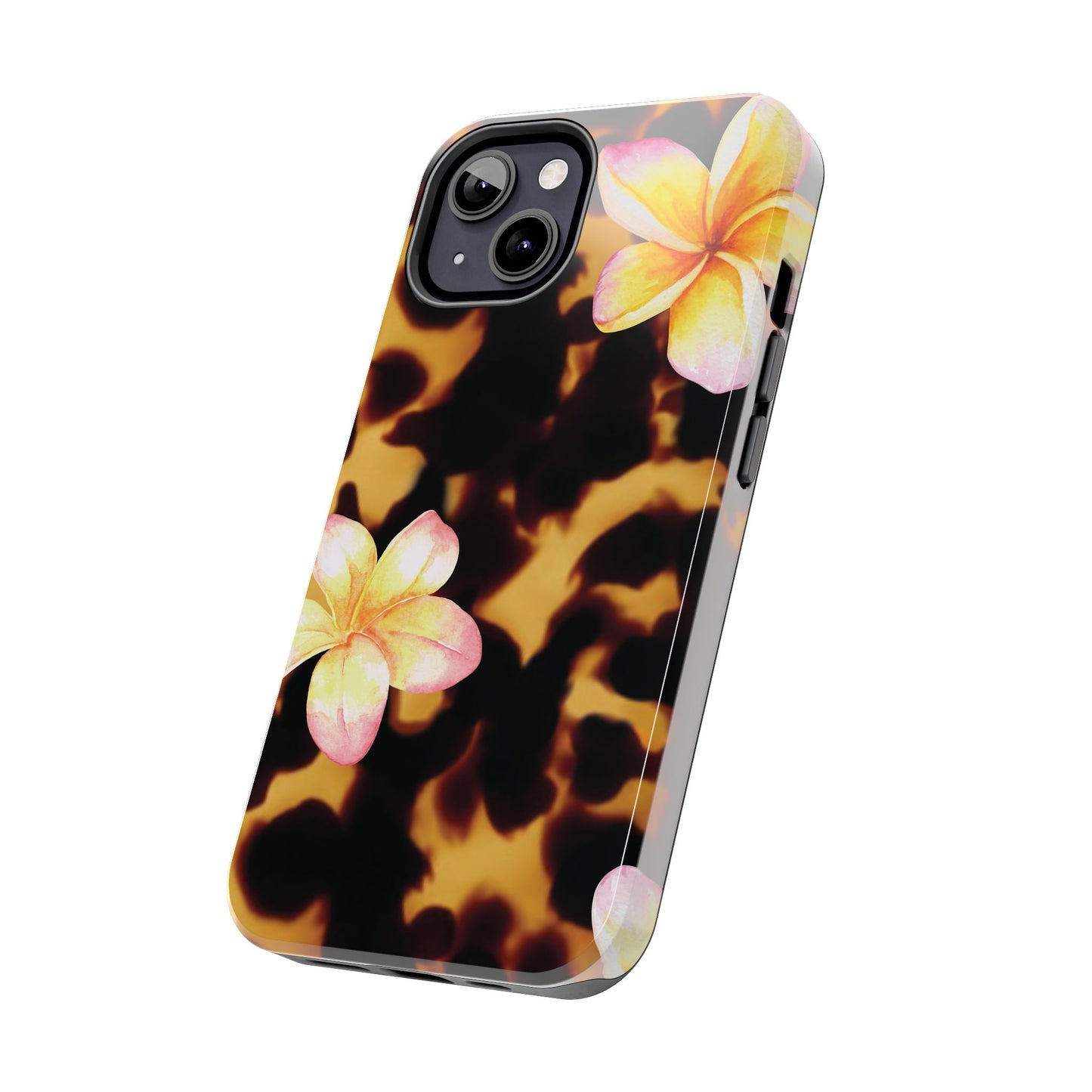Tortoise Shell Flower Phone Case