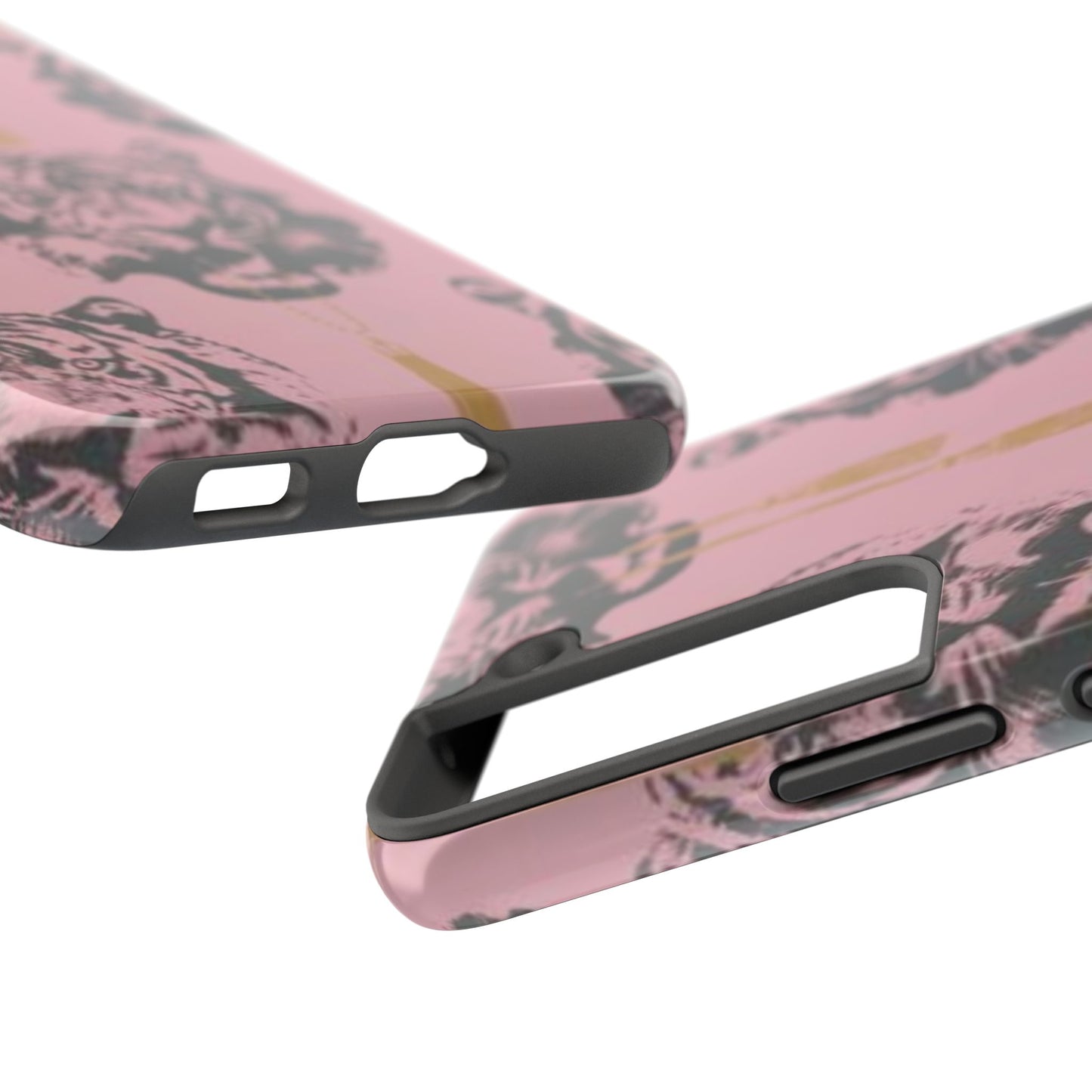Pink Tiger Print Fashion Phone Case