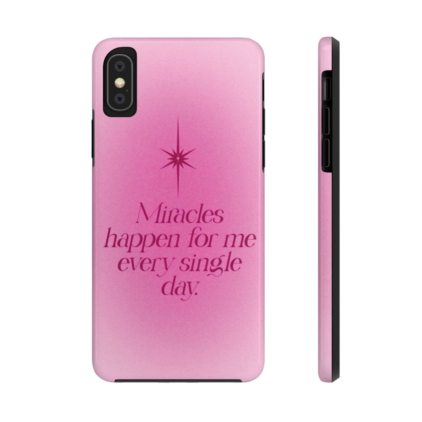 Miracles Happen Affirmation Phone Case