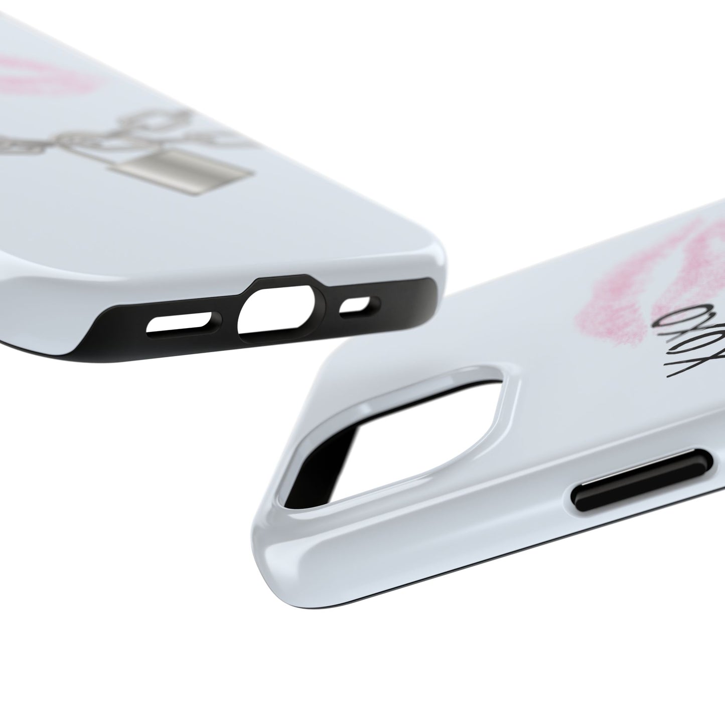 XOXO Love Lock Phone Case - Aesthetic Y2K Girly Style