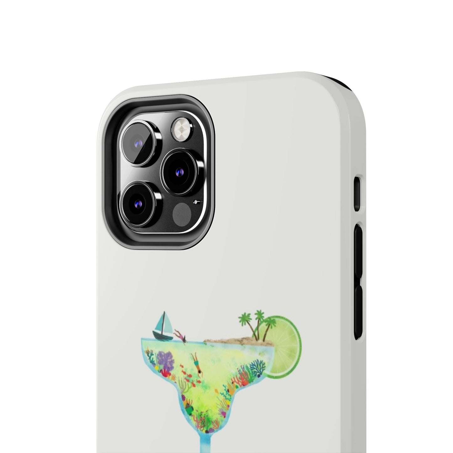 Glossy Phone Case, Summer Phone Case, Cute, Glossy Phone Case, Coastal Summer