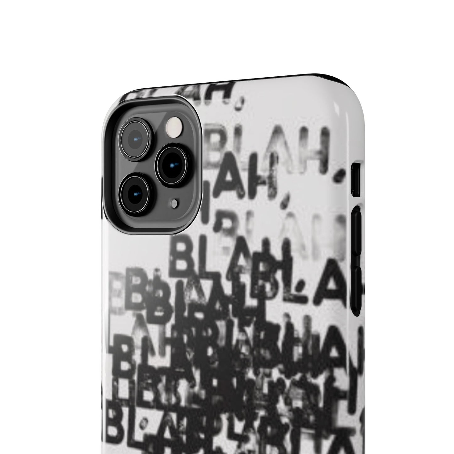 Blah Blah Blah Print Phone Case