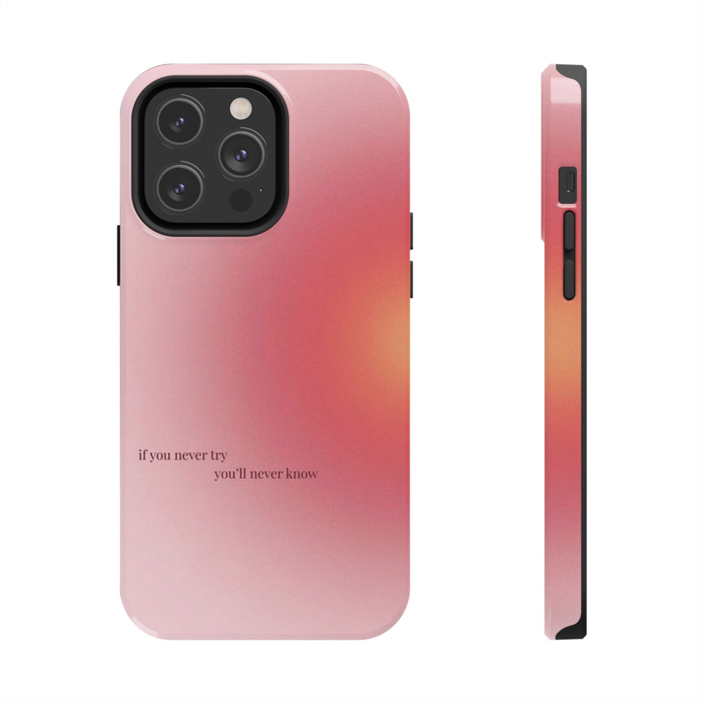 If You Never Try You’ll Never Know Phone Case