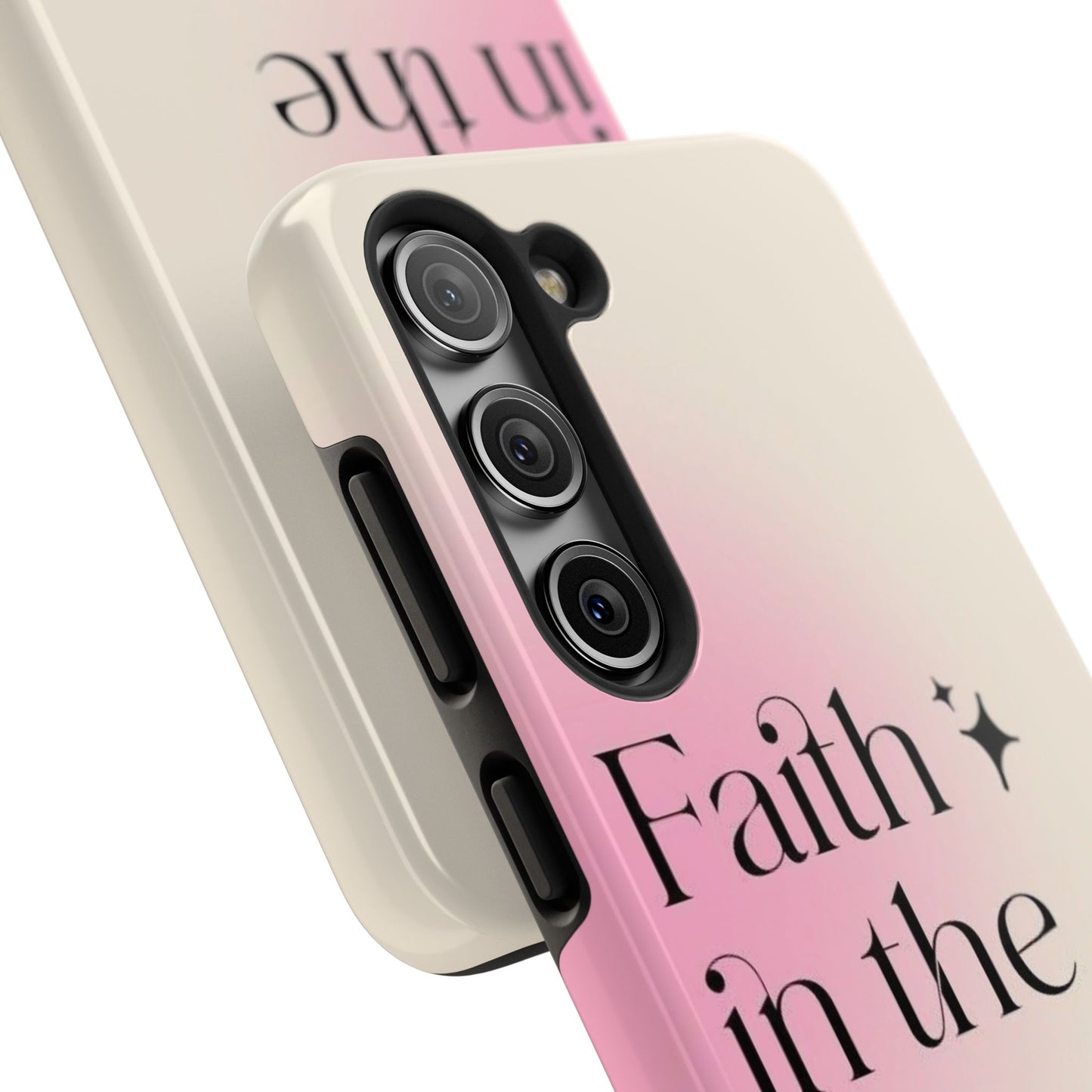 Faith in the Future Affirmation Phone Case