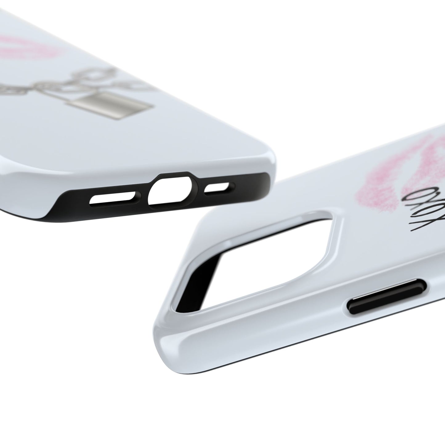 XOXO Love Lock Phone Case - Aesthetic Y2K Girly Style