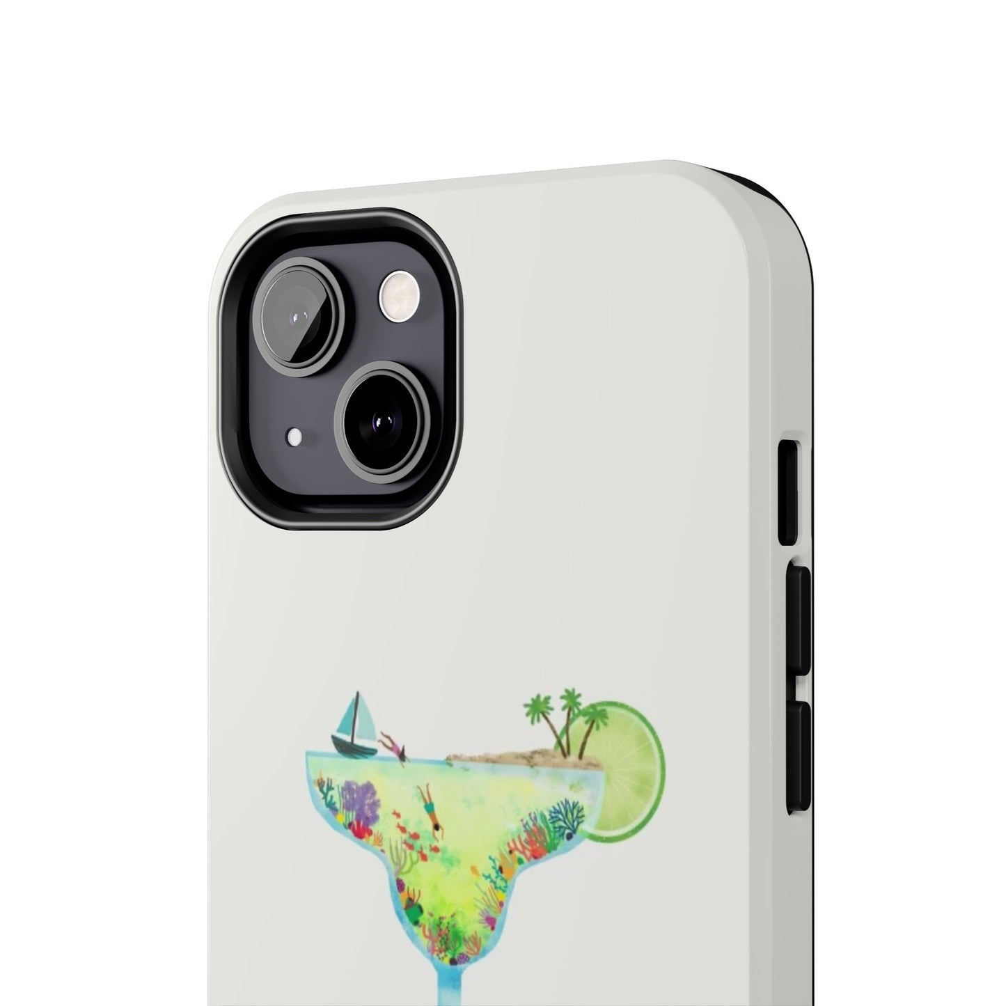 Glossy Phone Case, Summer Phone Case, Cute, Glossy Phone Case, Coastal Summer