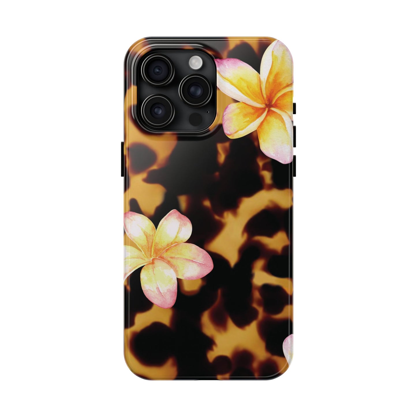 Tortoise Shell Flower Phone Case