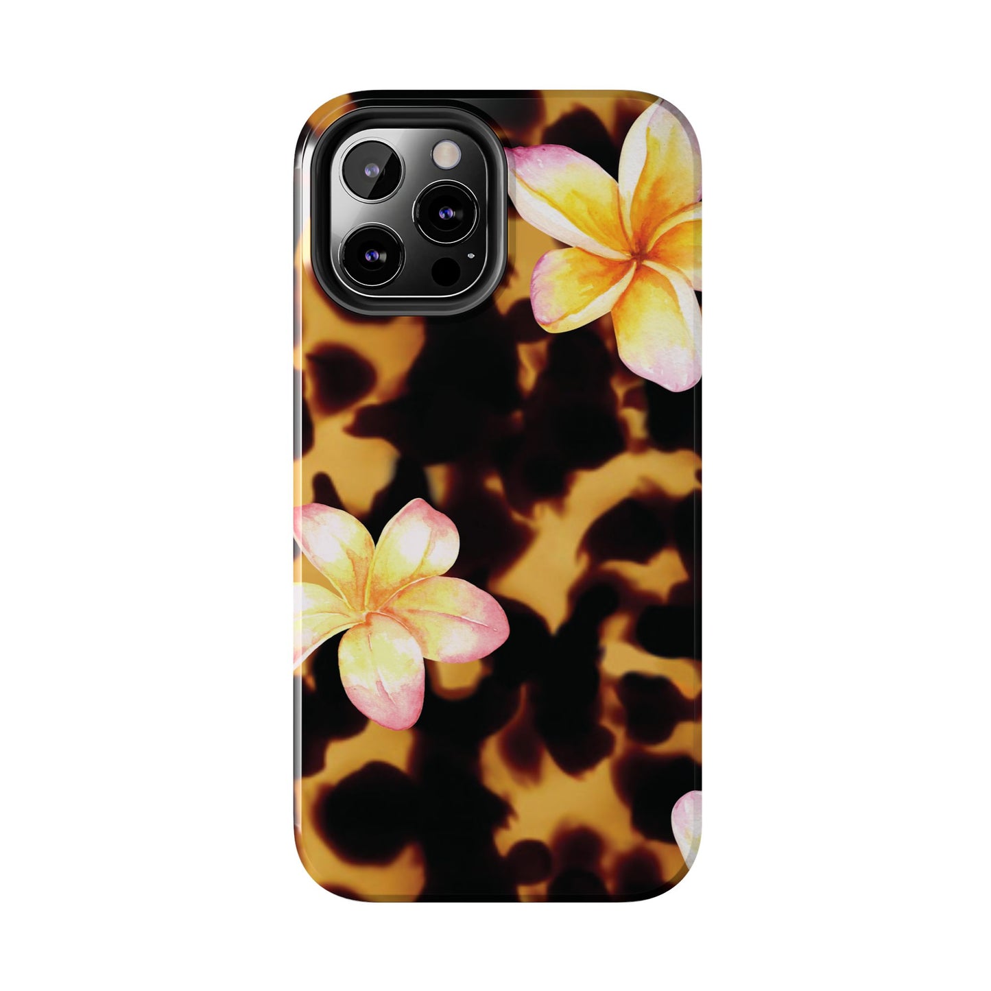 Tortoise Shell Flower Phone Case