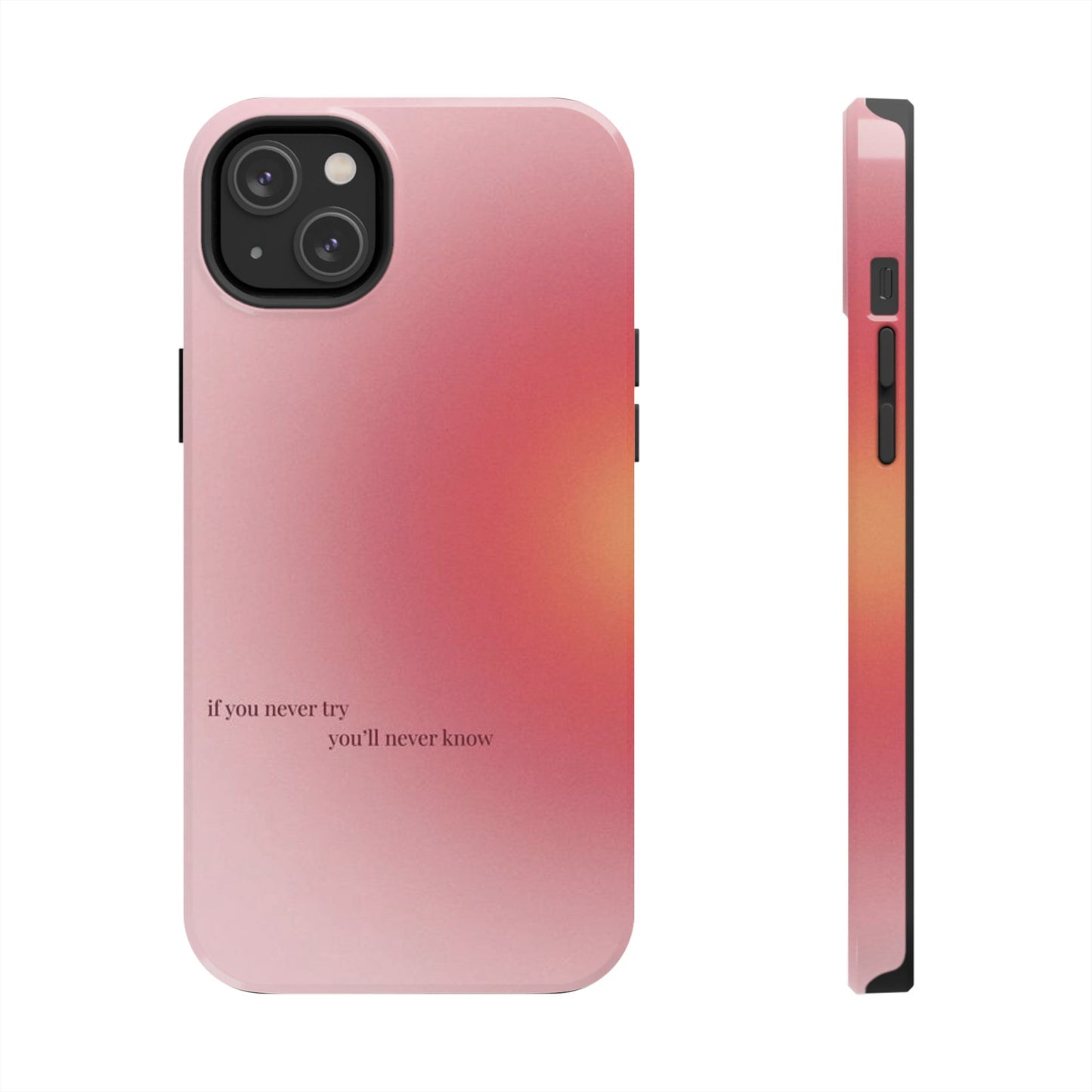 If You Never Try You’ll Never Know Phone Case