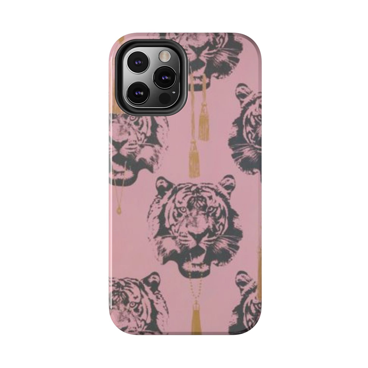Pink Tiger Print Fashion Phone Case