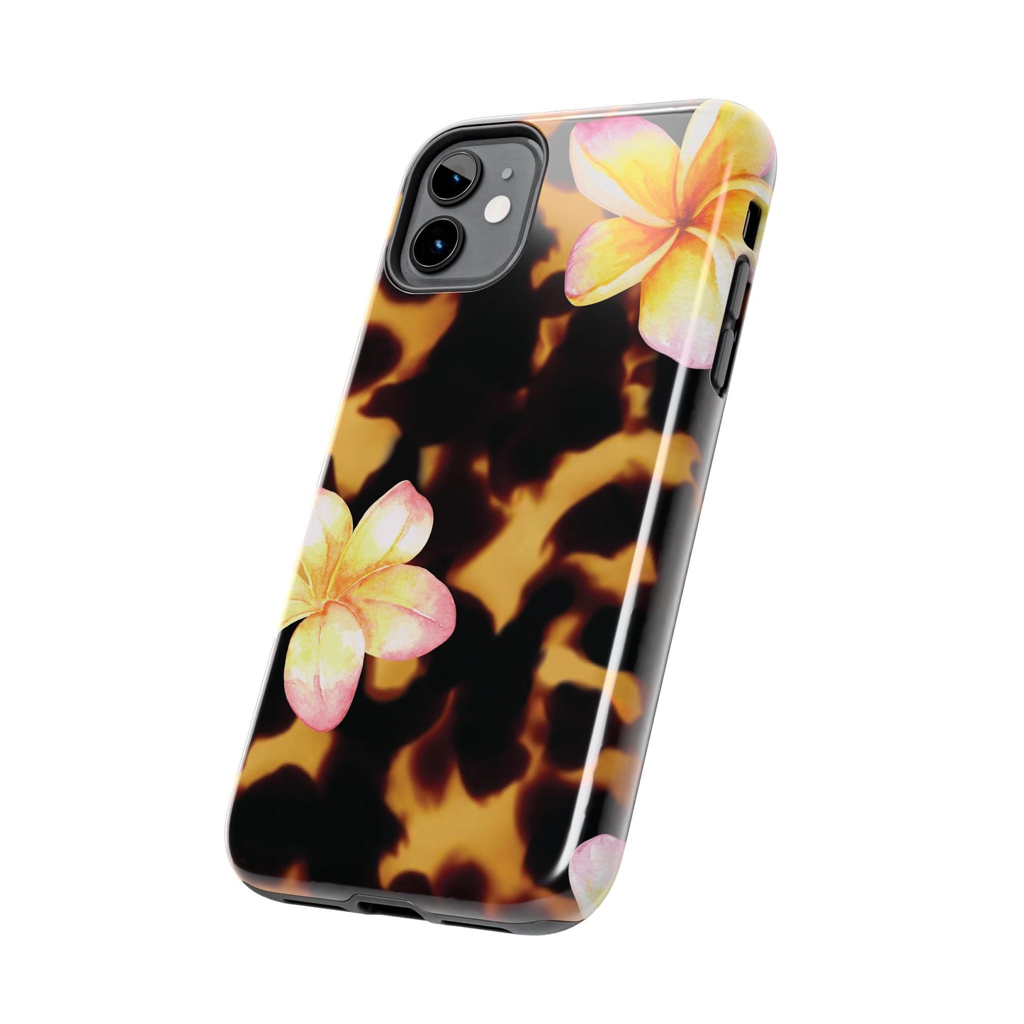 Tortoise Shell Flower Phone Case