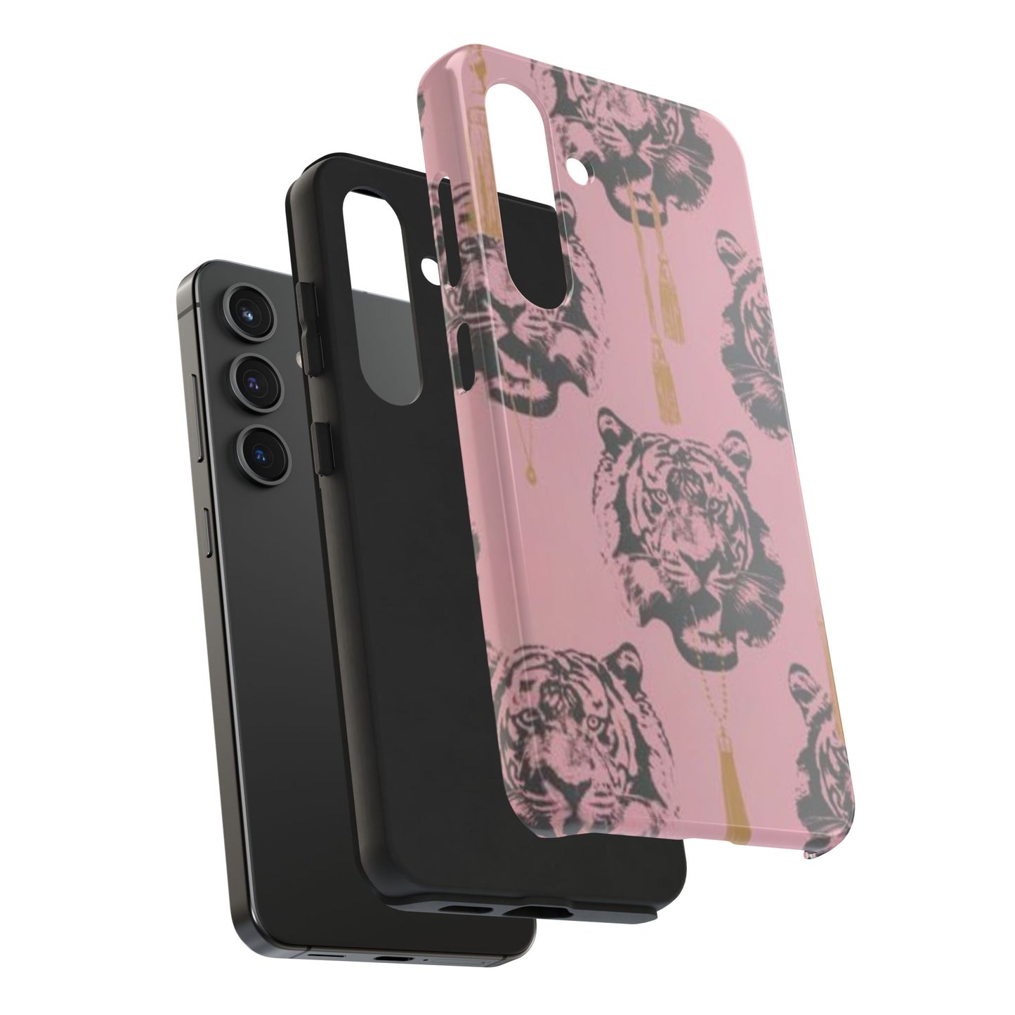 Pink Tiger Print Fashion Phone Case