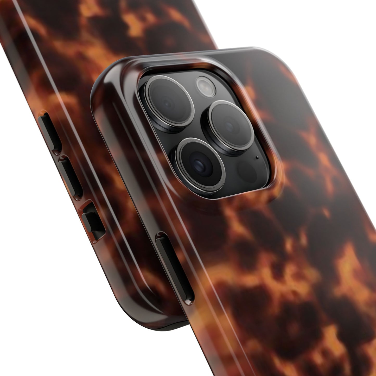 Tortoise Shell Glossy Phone Case,  Cool Girl Aesthetic