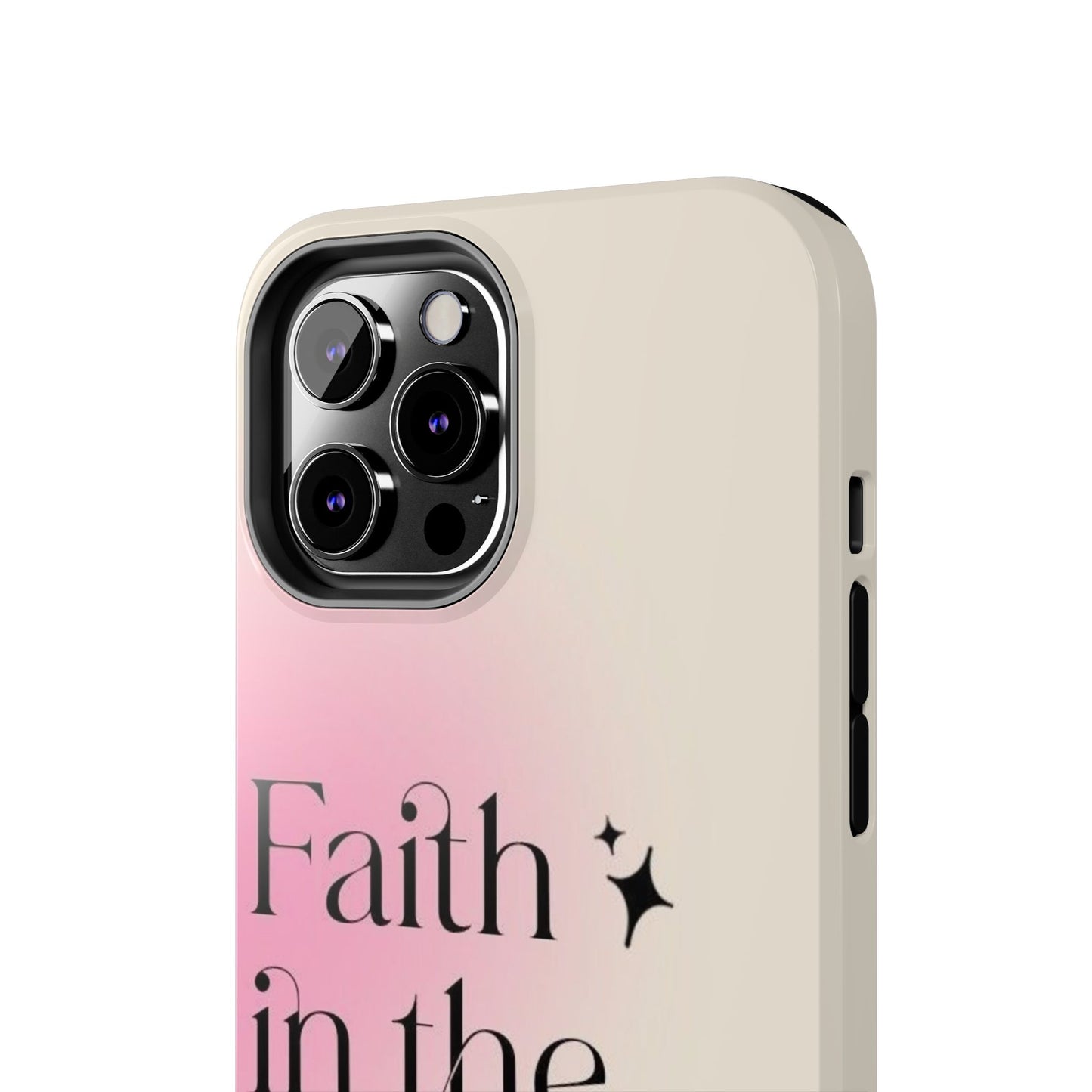 Faith in the Future Affirmation Phone Case