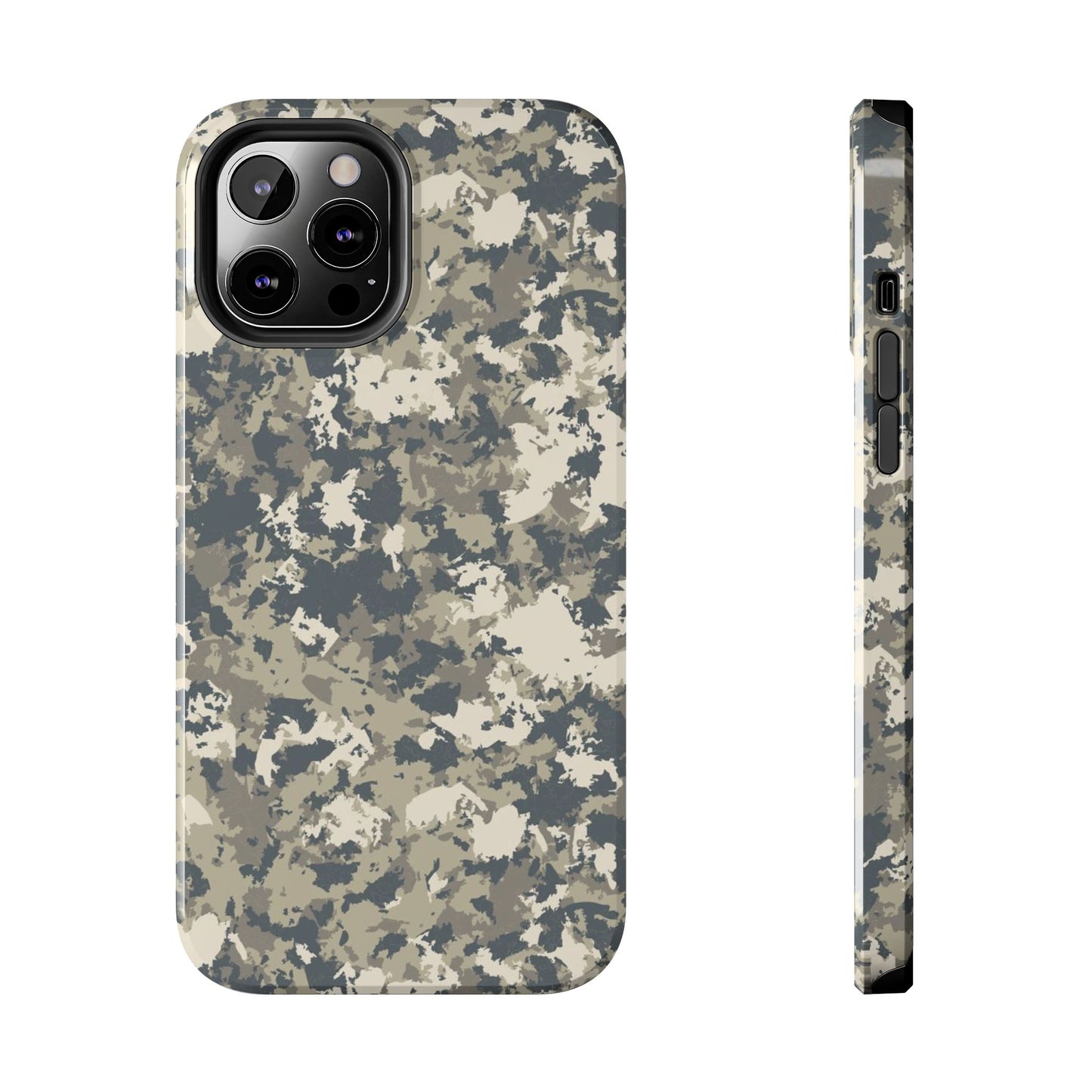 Army Print Phone Case, Camouflage, Combat, Hunting, Glossy Phone Case, Camo Phone Case, Camo Print