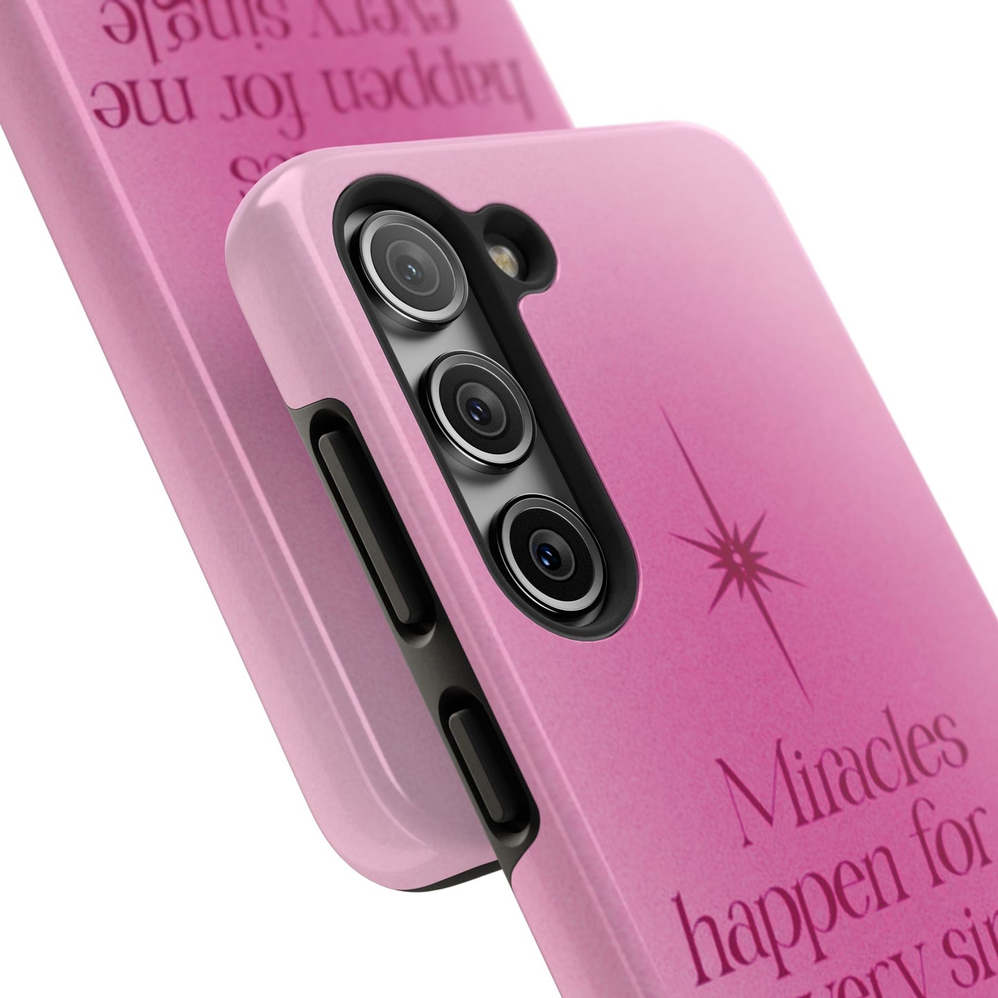 Miracles Happen Affirmation Phone Case