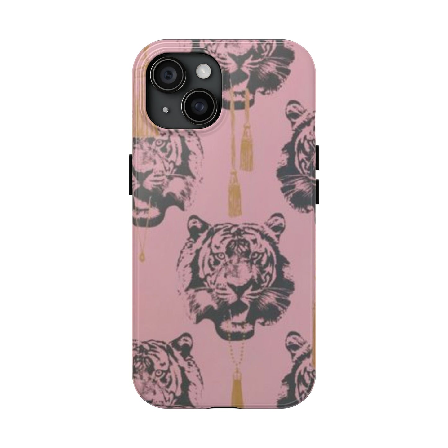 Pink Tiger Print Fashion Phone Case